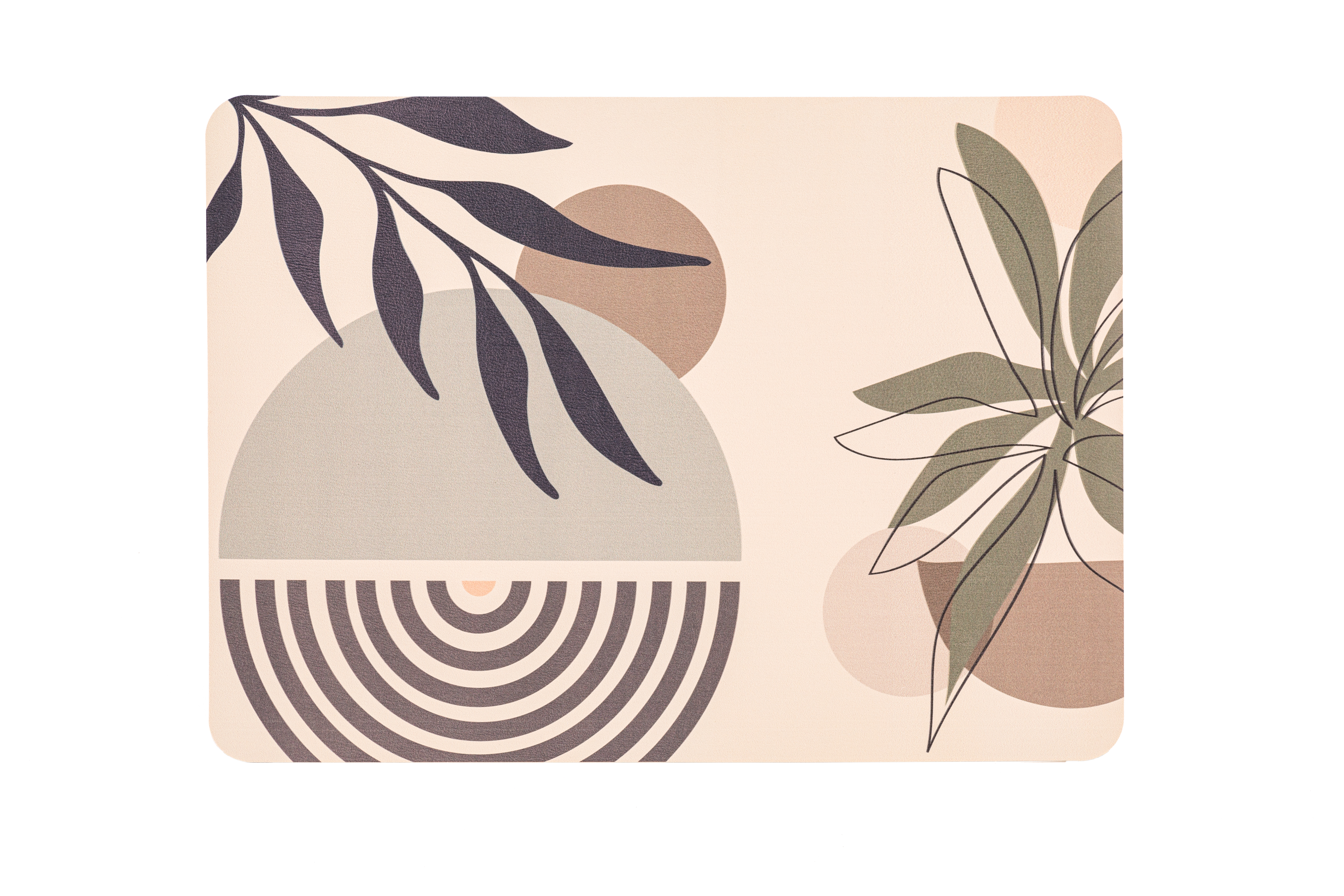 Placemat TOGO ABSTRACT, 33x45cm, circle
