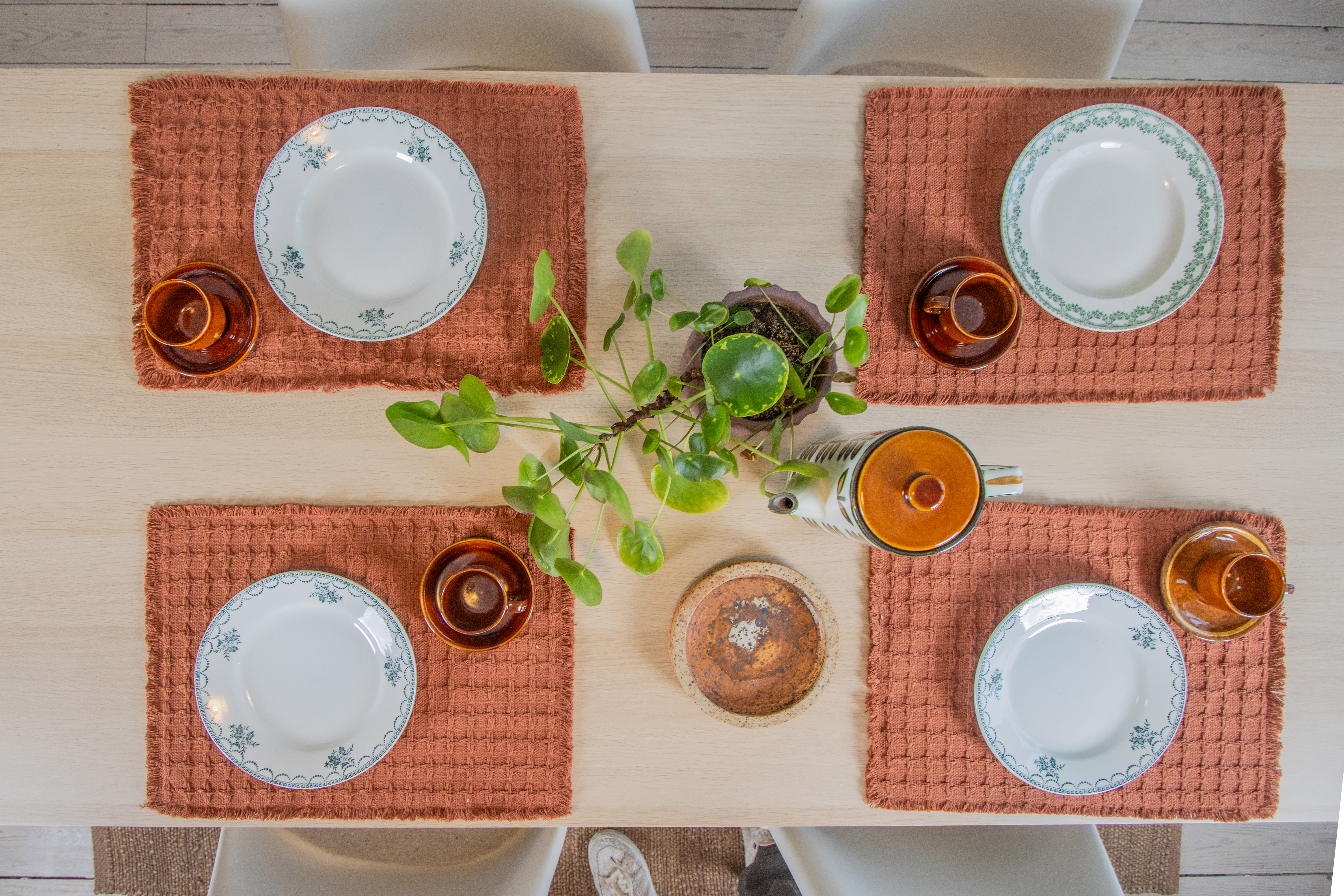 Placemat  YUNA - 33x45 cm, terra