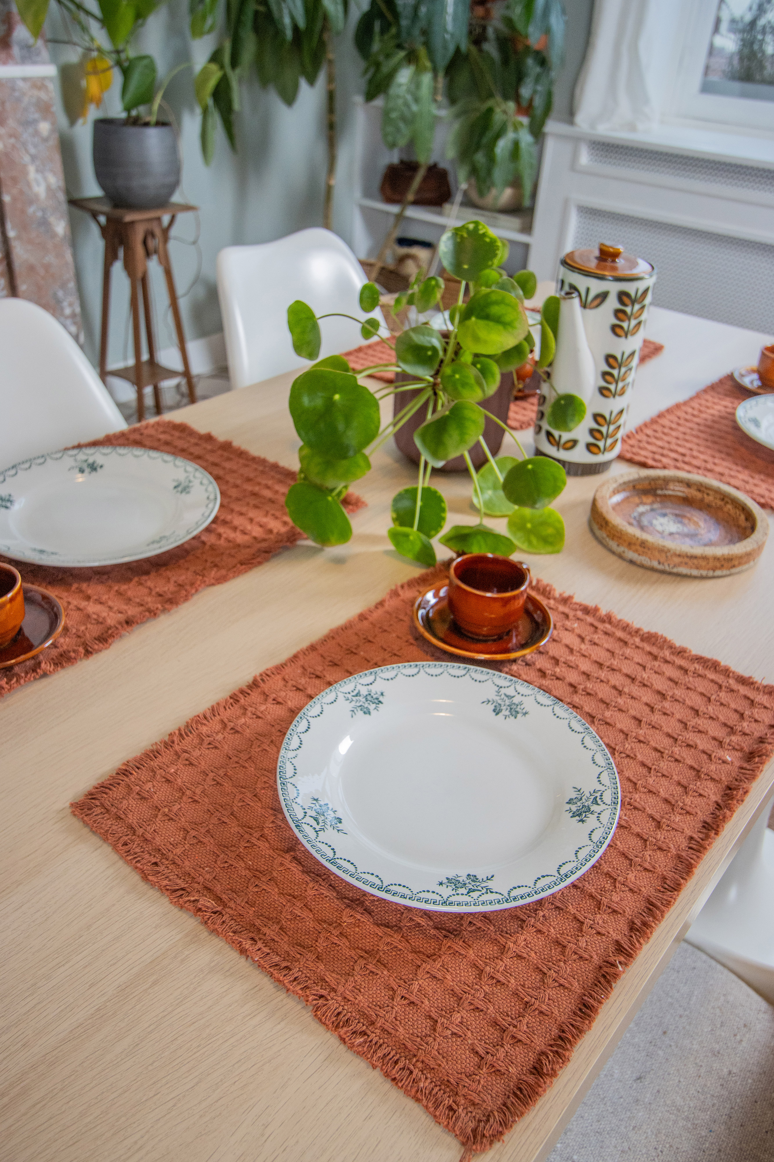 Placemat  YUNA - 33x45 cm, terra