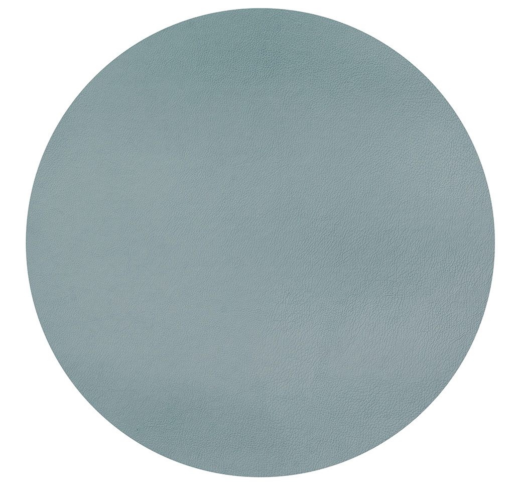 Set de table rond - TOGO - 38cm, stone blue