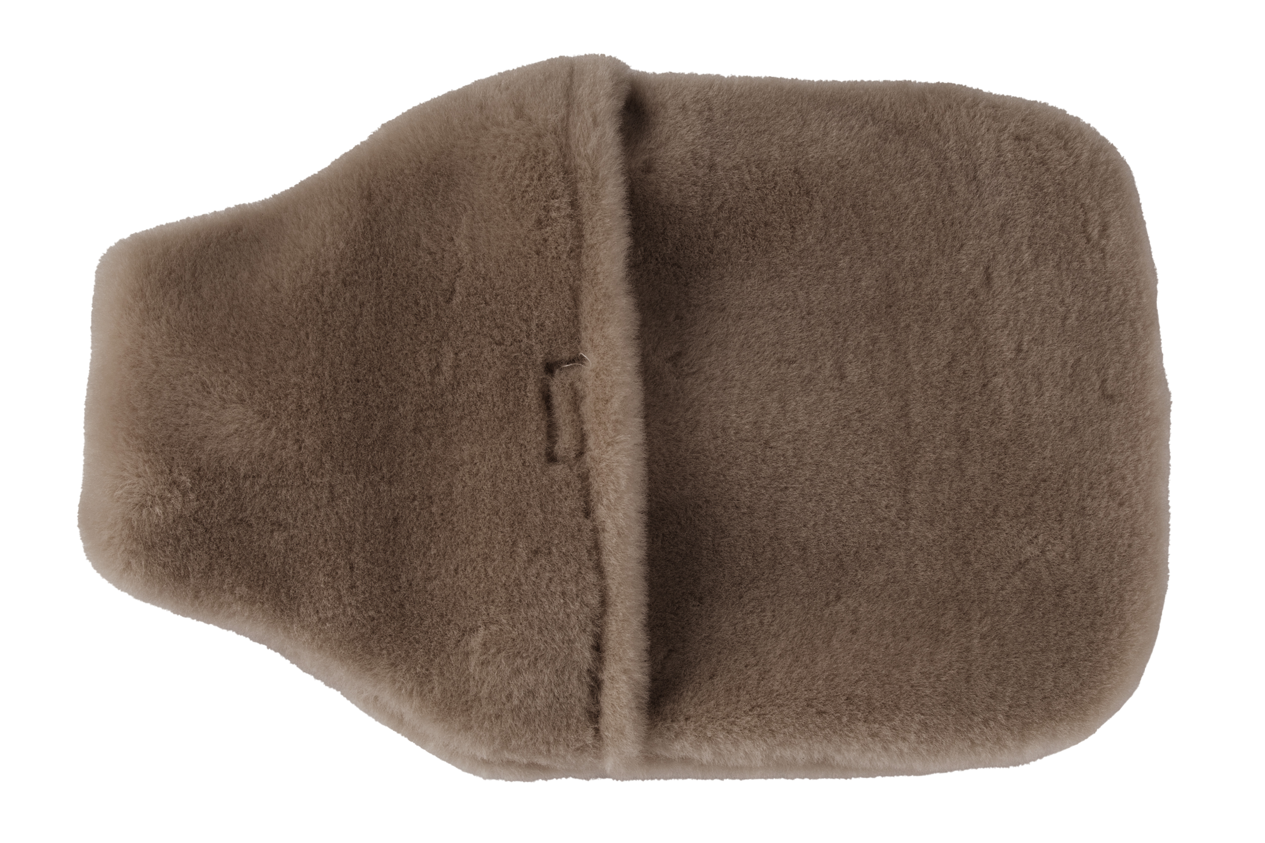 Hot water bottle with wool-effect cover WARMERS - 2L, taupe