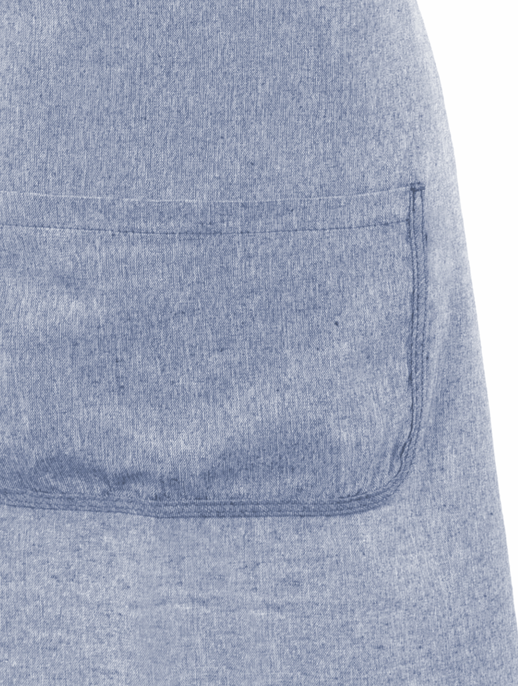 Apron STELLA - 70x85 cm, light blue