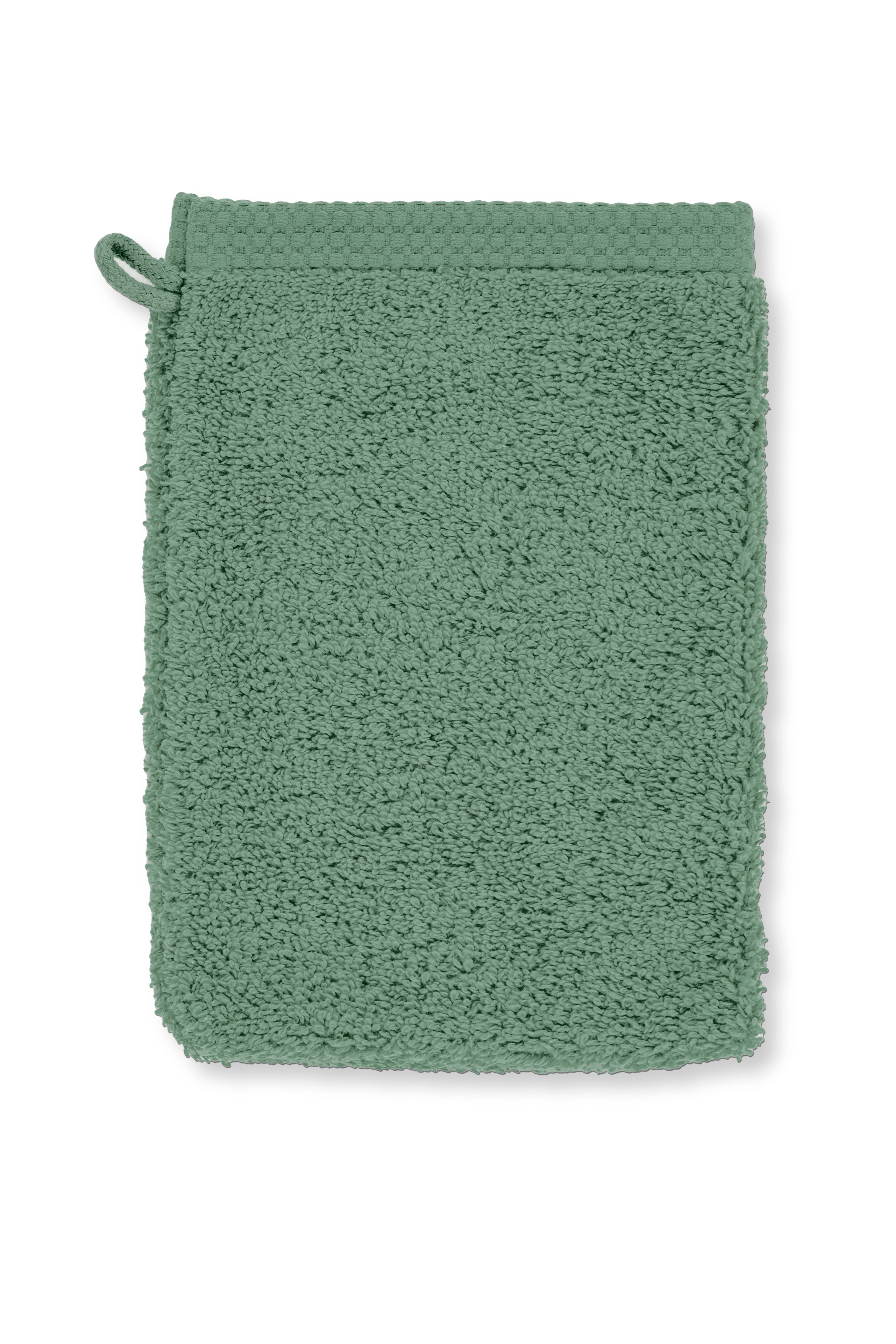 Washing glove DELUX 15x21cm - set/2, stone green