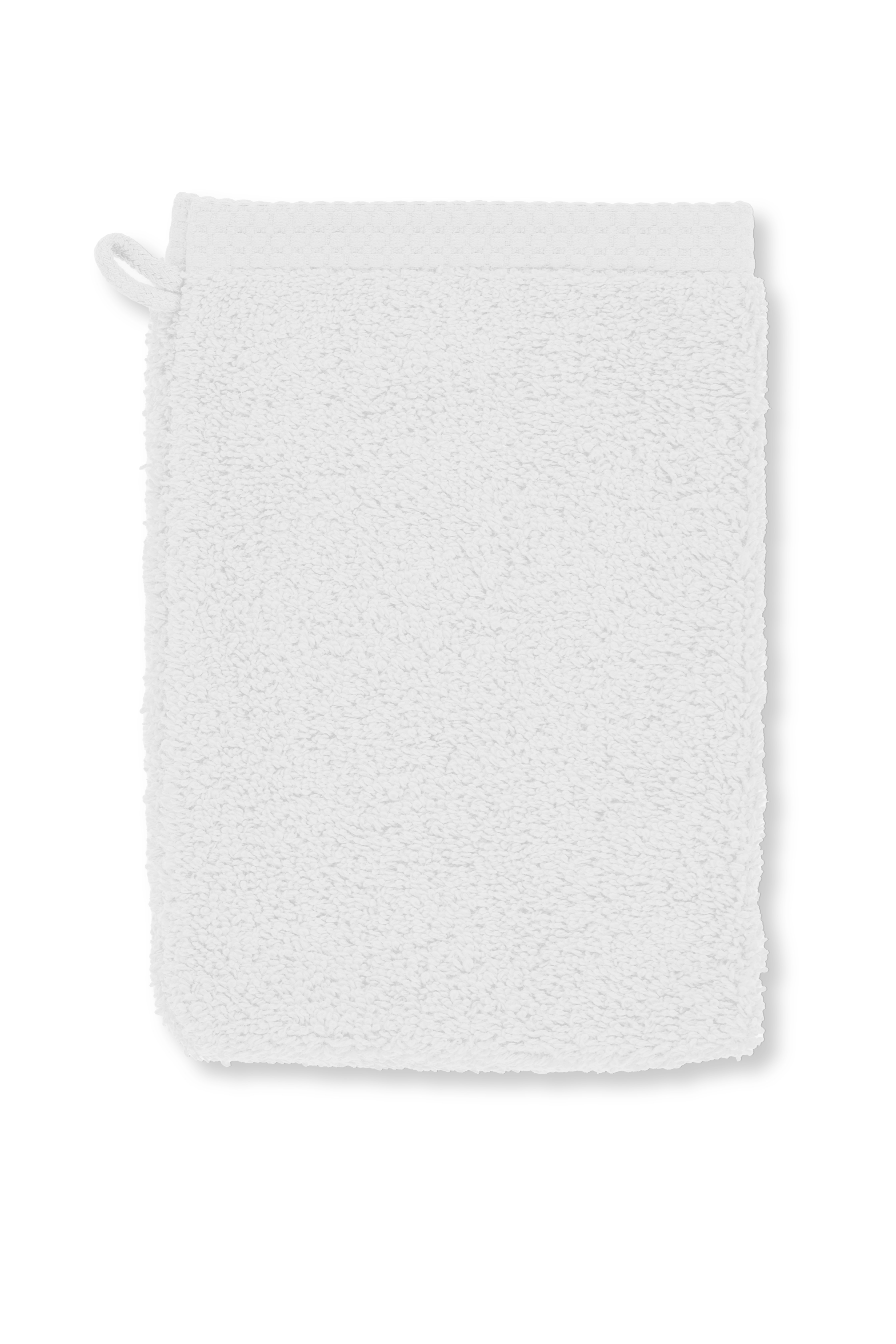 Washing glove DELUX - SET/2 - 15x21 cm, white