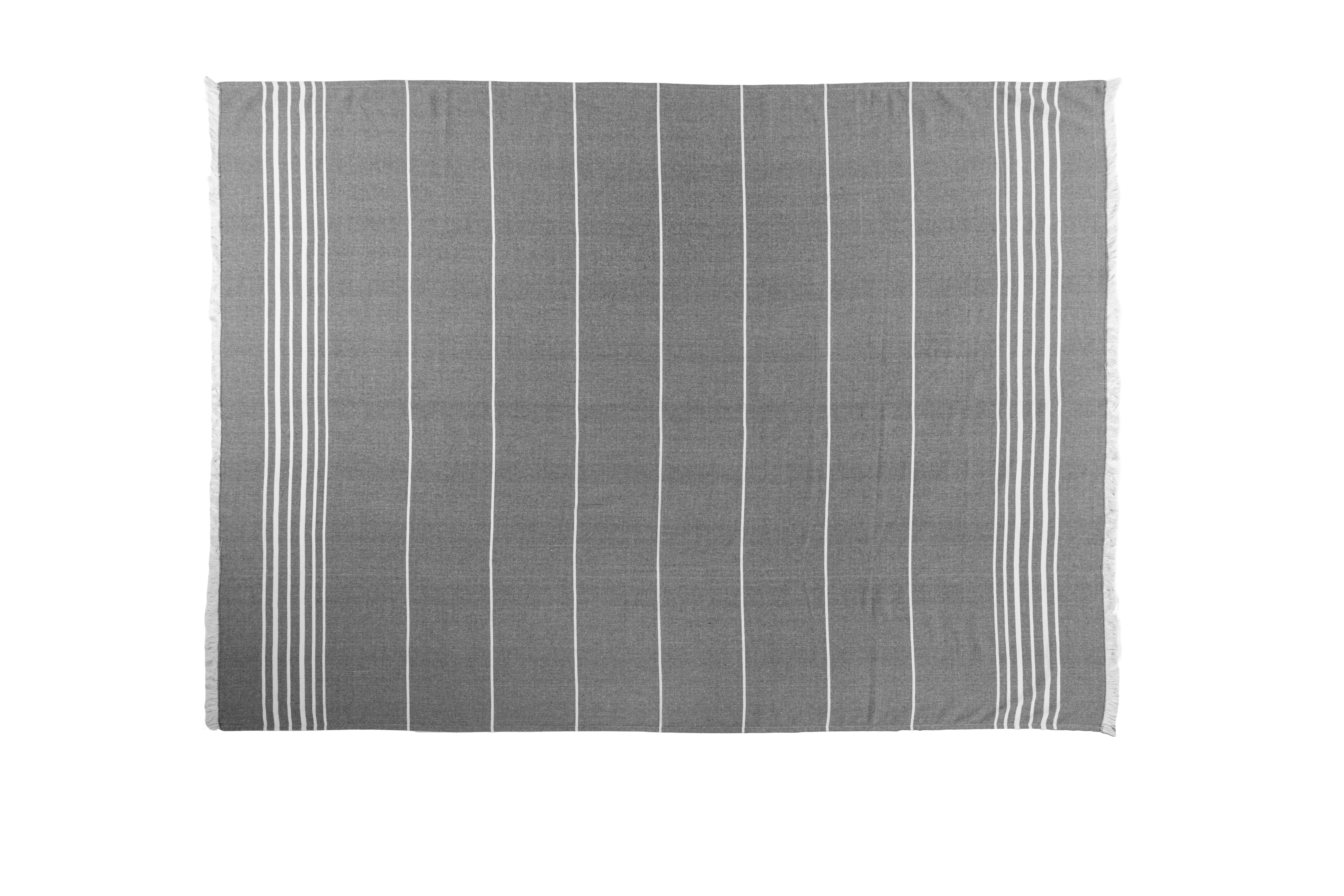 Throw SOLENE - 150x200 cm, grey