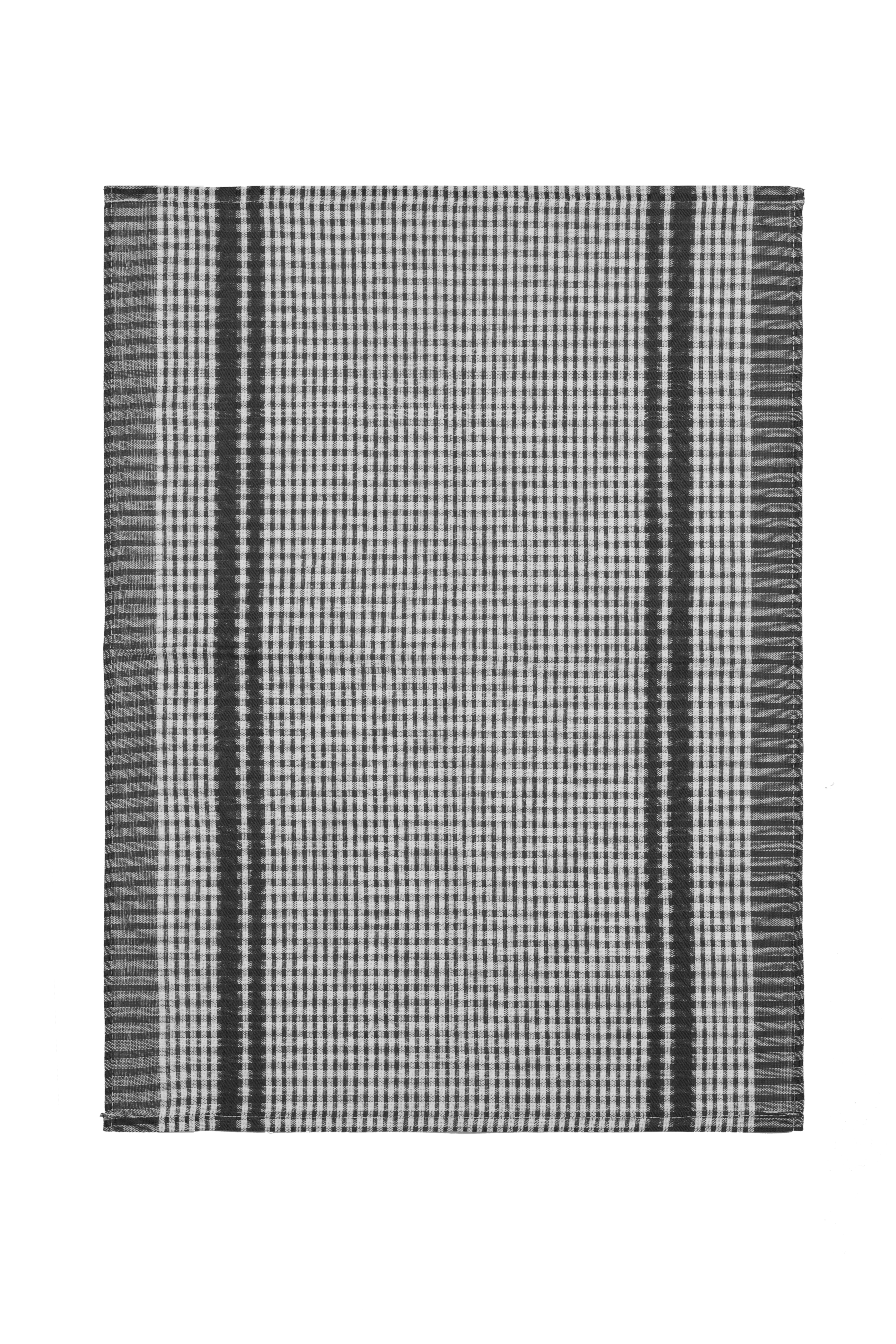 Torchon WAFFLE 50x70cm - set/4 - black