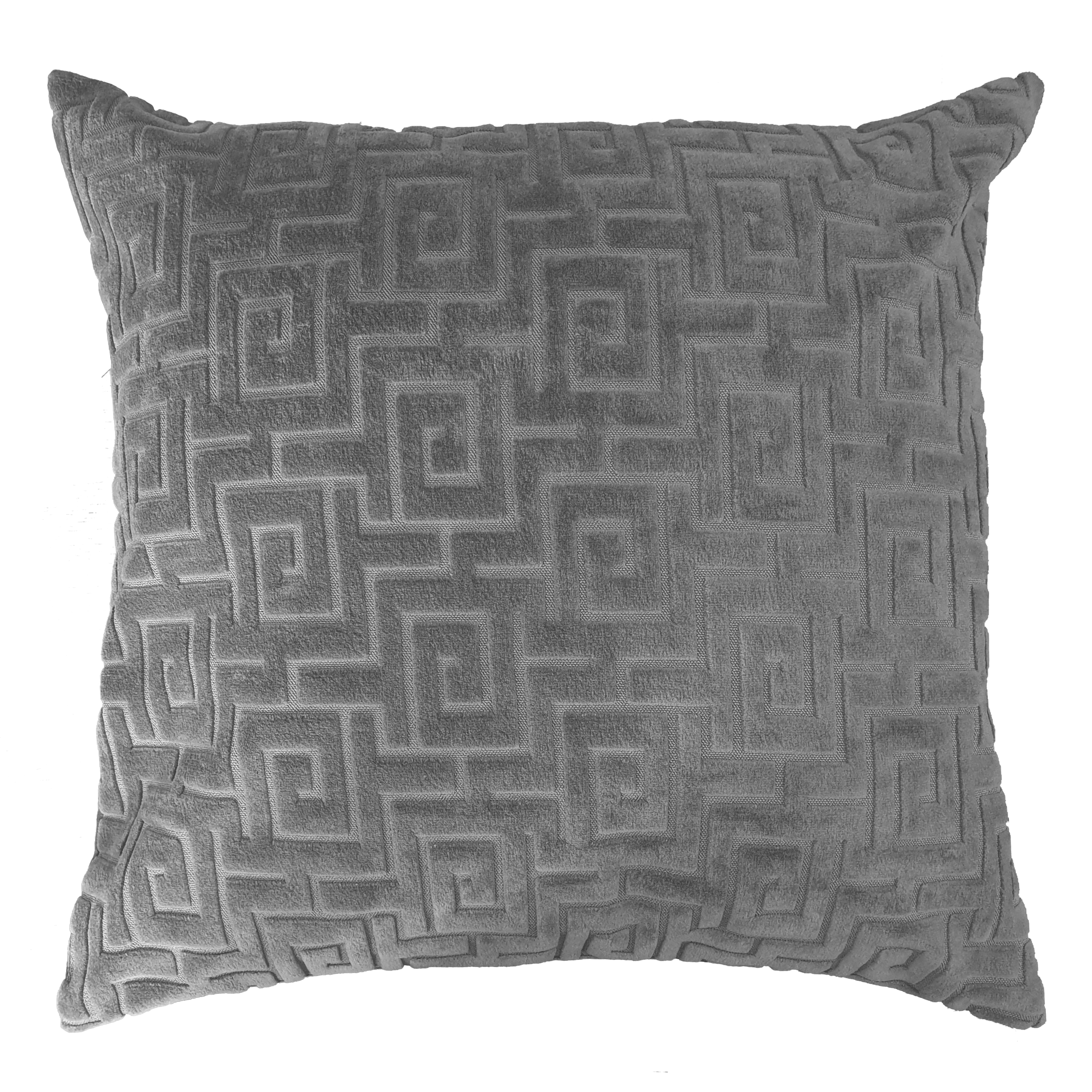 Cushion (filled) GREEK 45X45CM, castle rock