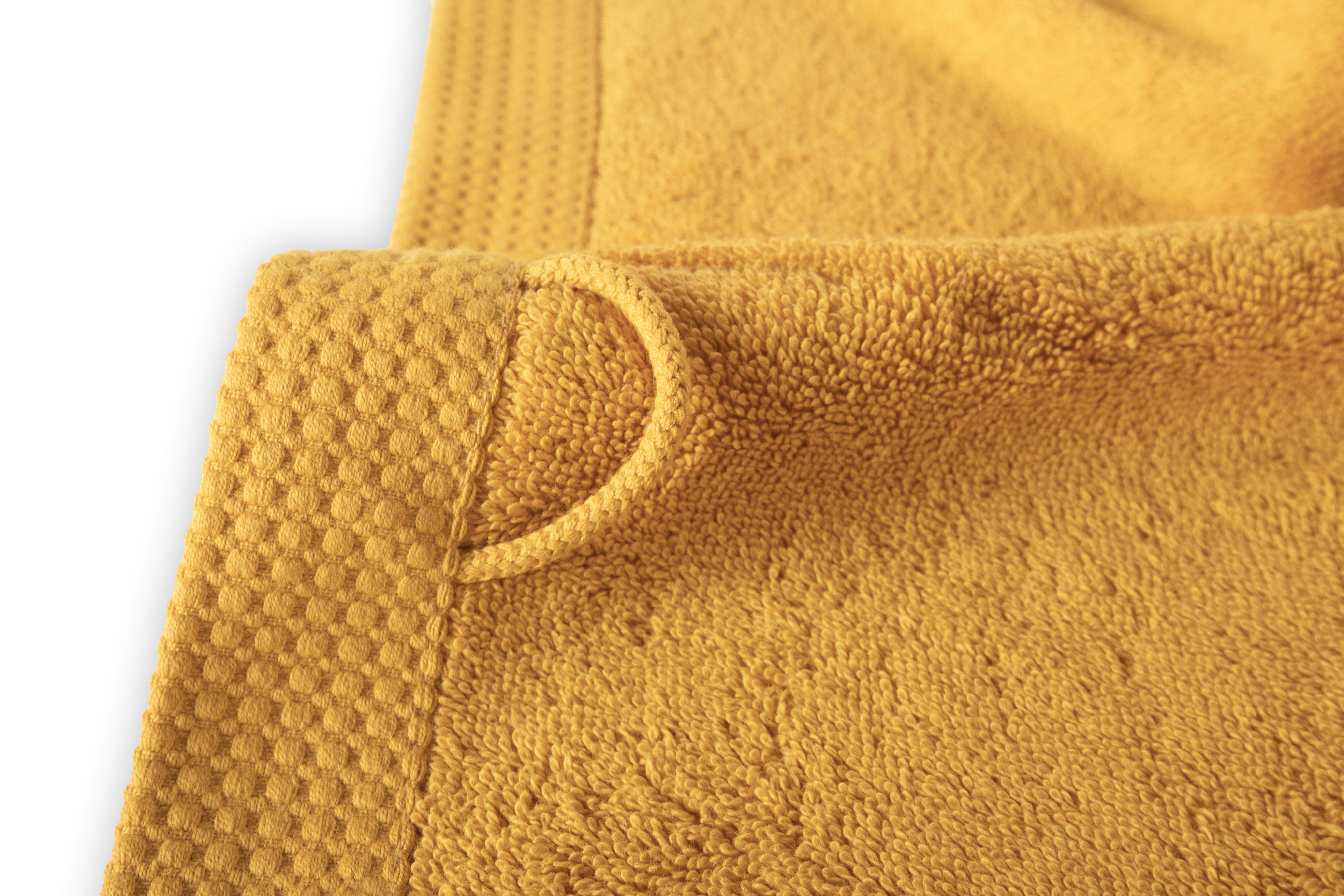 Drap de douche DELUX - 100x150 cm, jaune