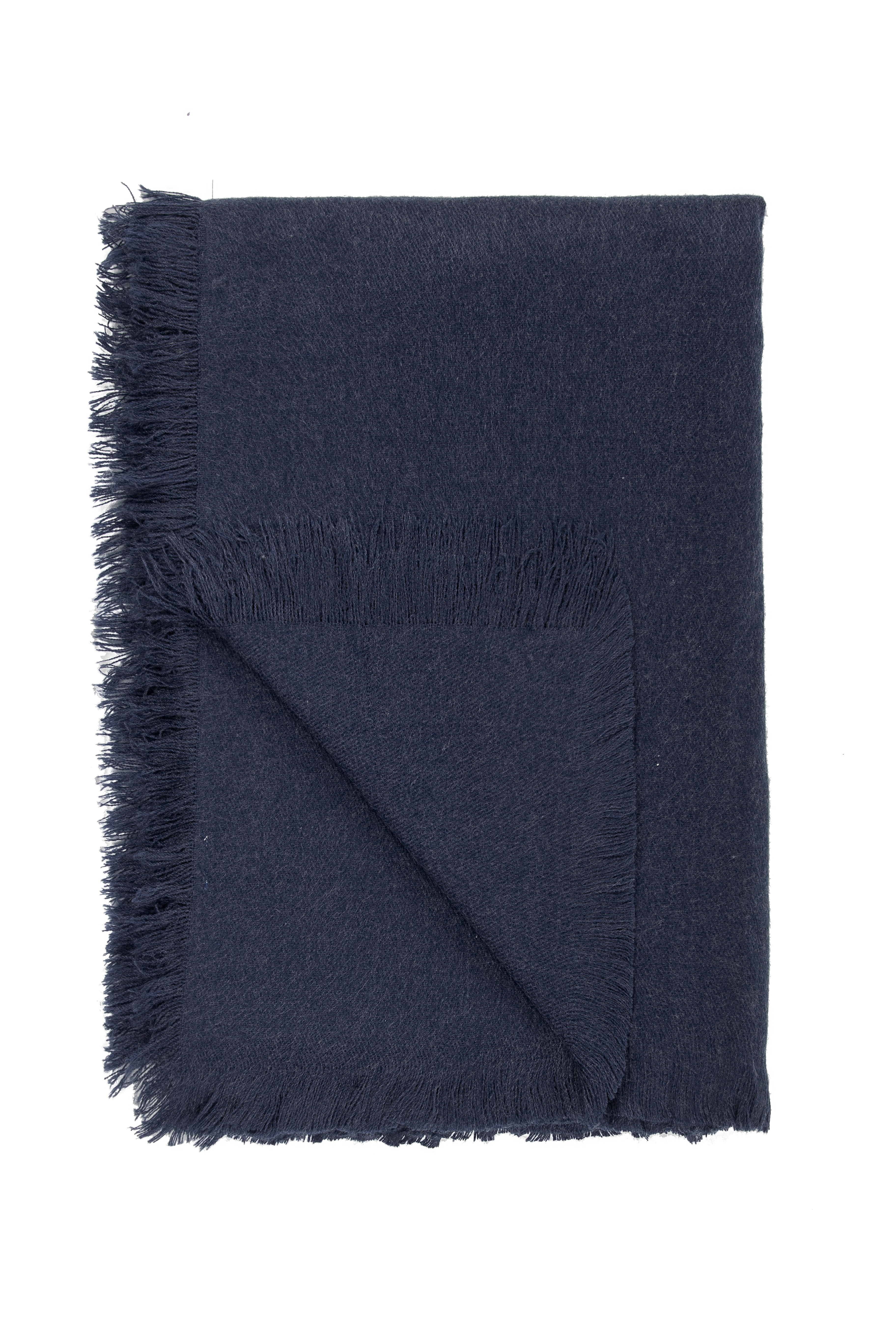 Plaid acrylic UNI, 130x180cm, navy