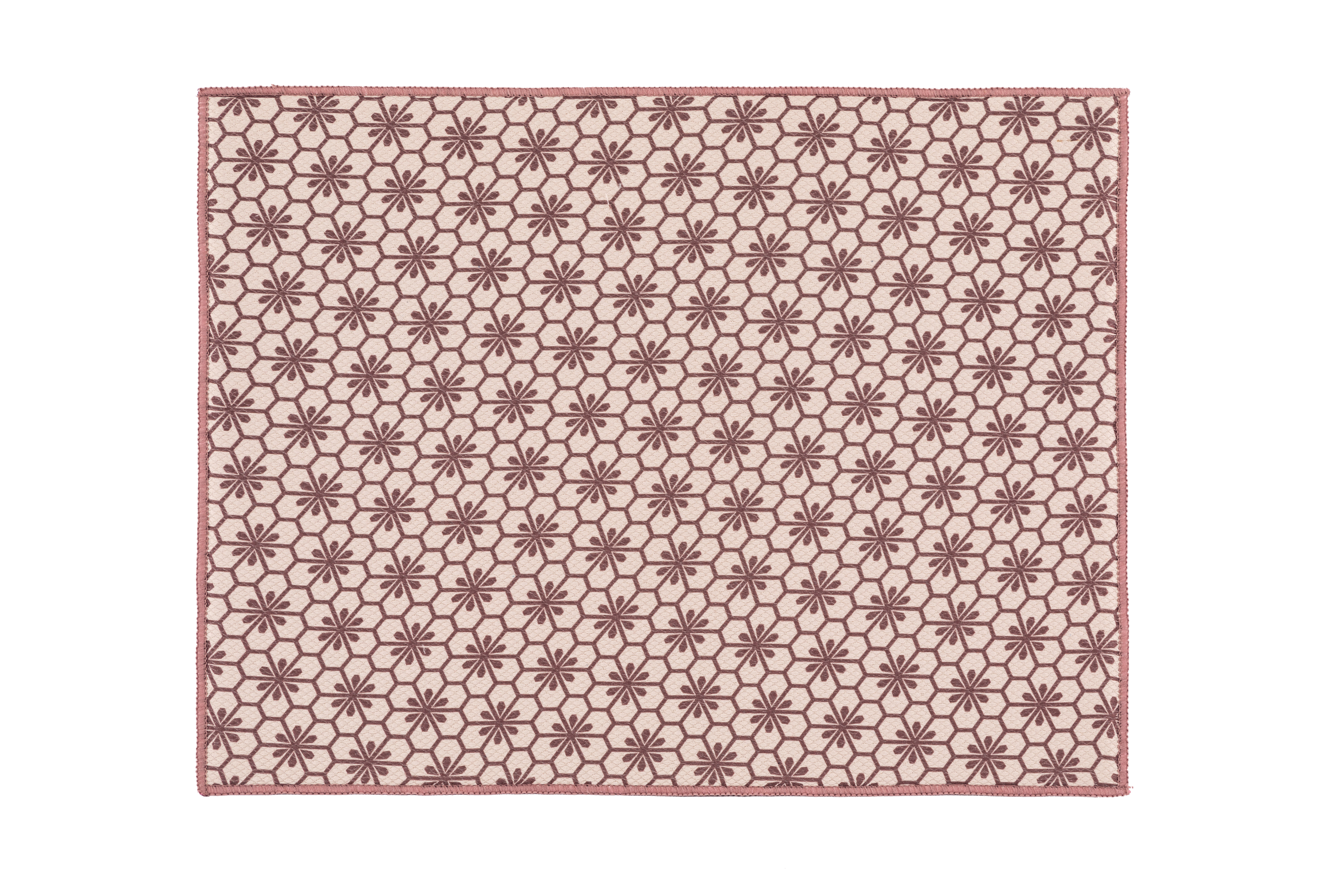 Dish drying mat ESSENTIAL, microfiber 40x48 cm, mauve