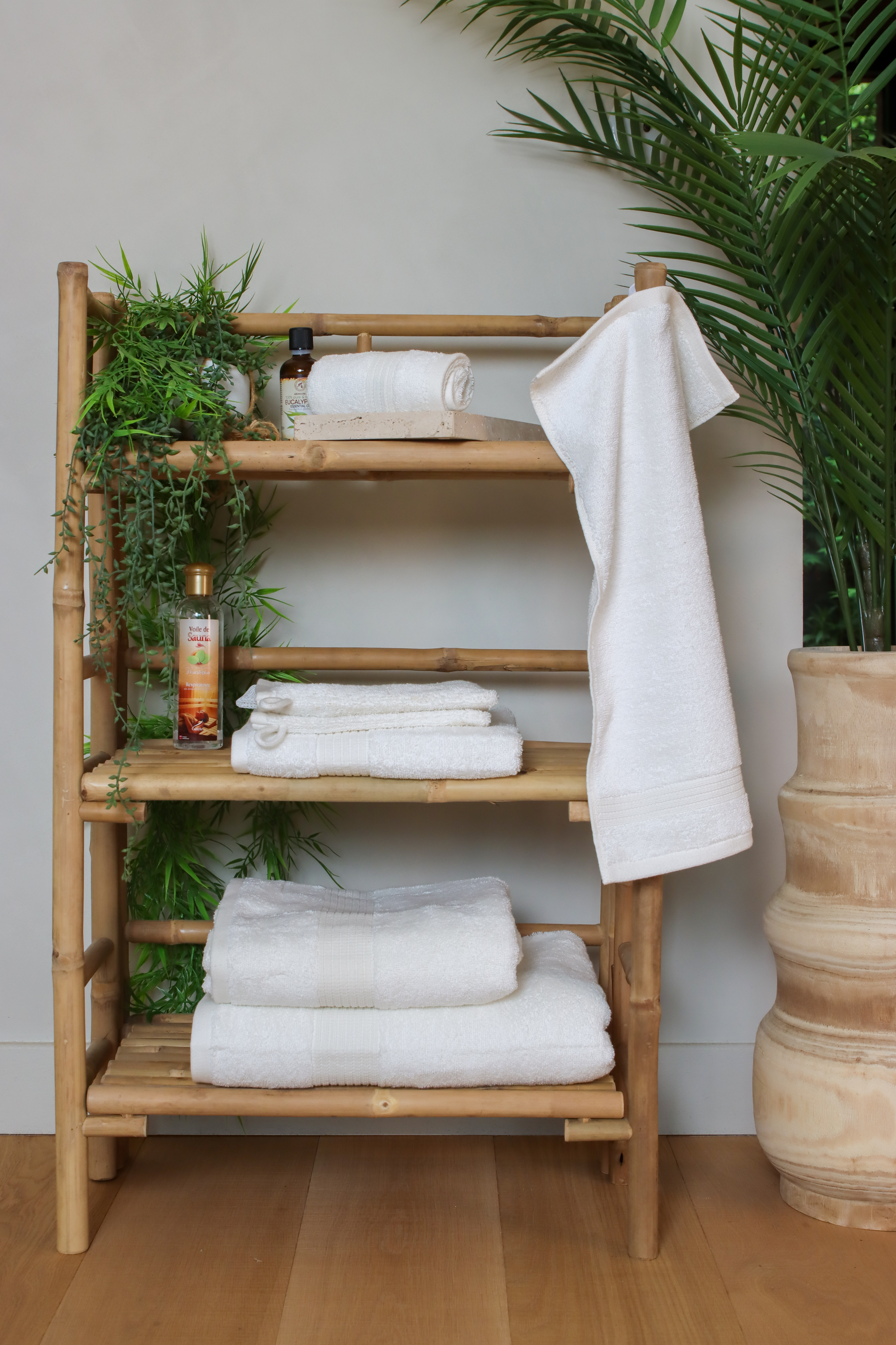 Serviette de bain EDEN - 50x100 cm, blanc