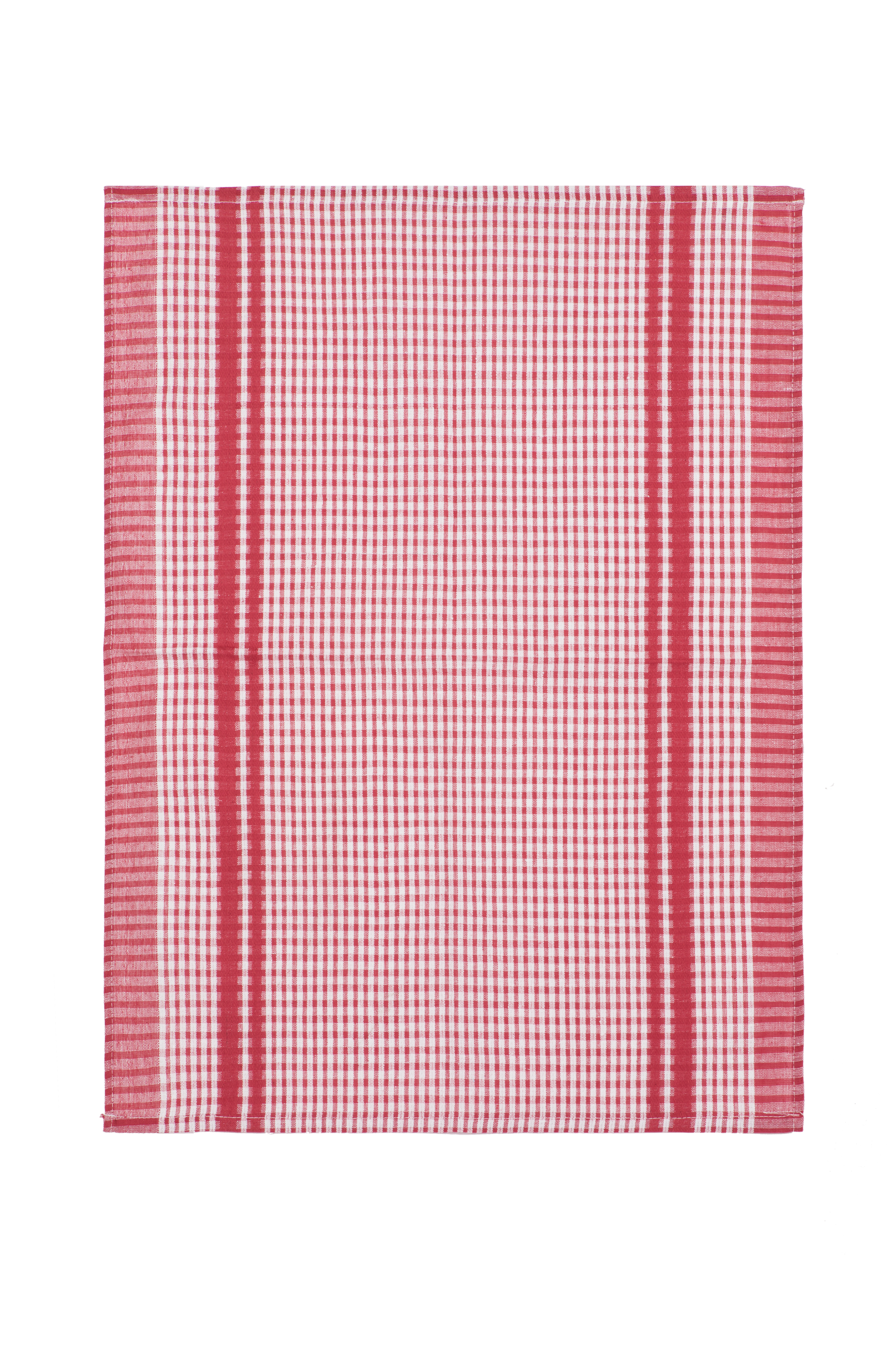 Torchon WAFFLE 50x70 Red  - SET/6