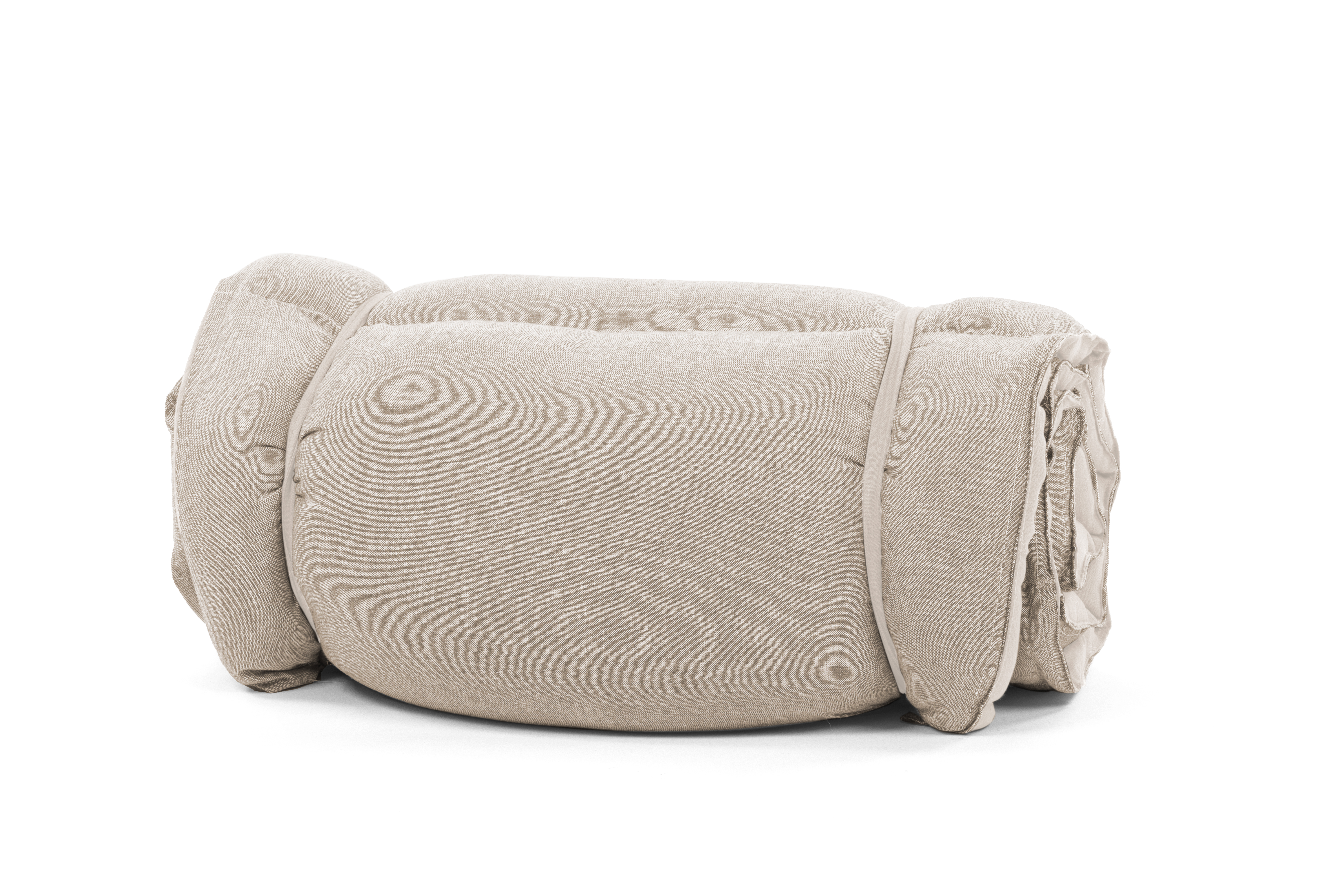 Futon mat CHAMBRAY - 180x60cm, taupe