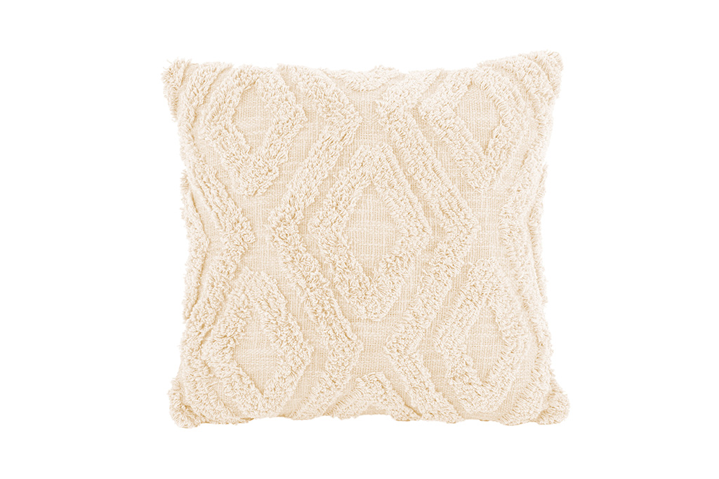 Cushion (filled) SAHARA 45x45CM, natural