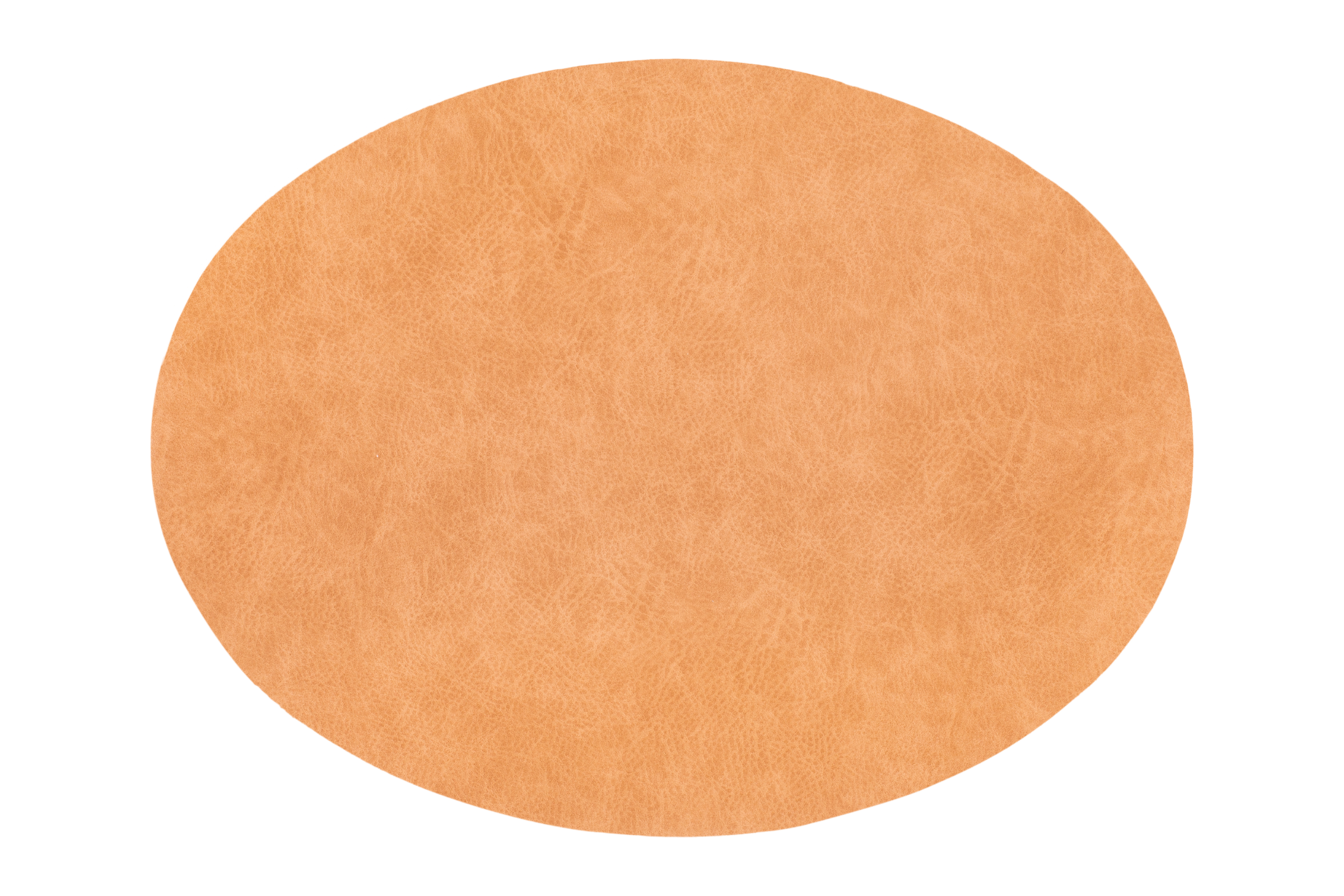 Placemat TROJA - oval, 33x45cm, salmon