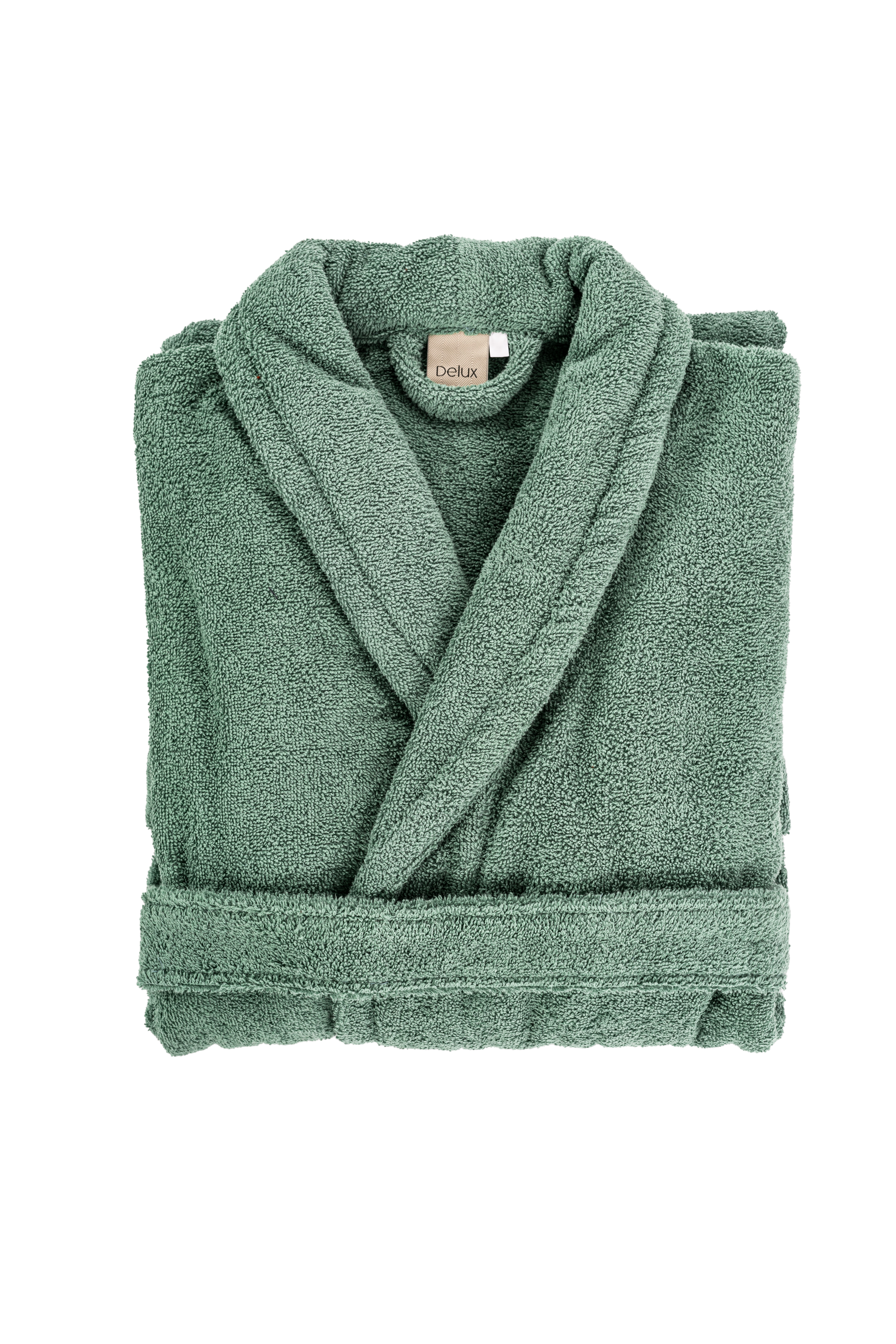 Bathrobe DELUX S/M - stone green