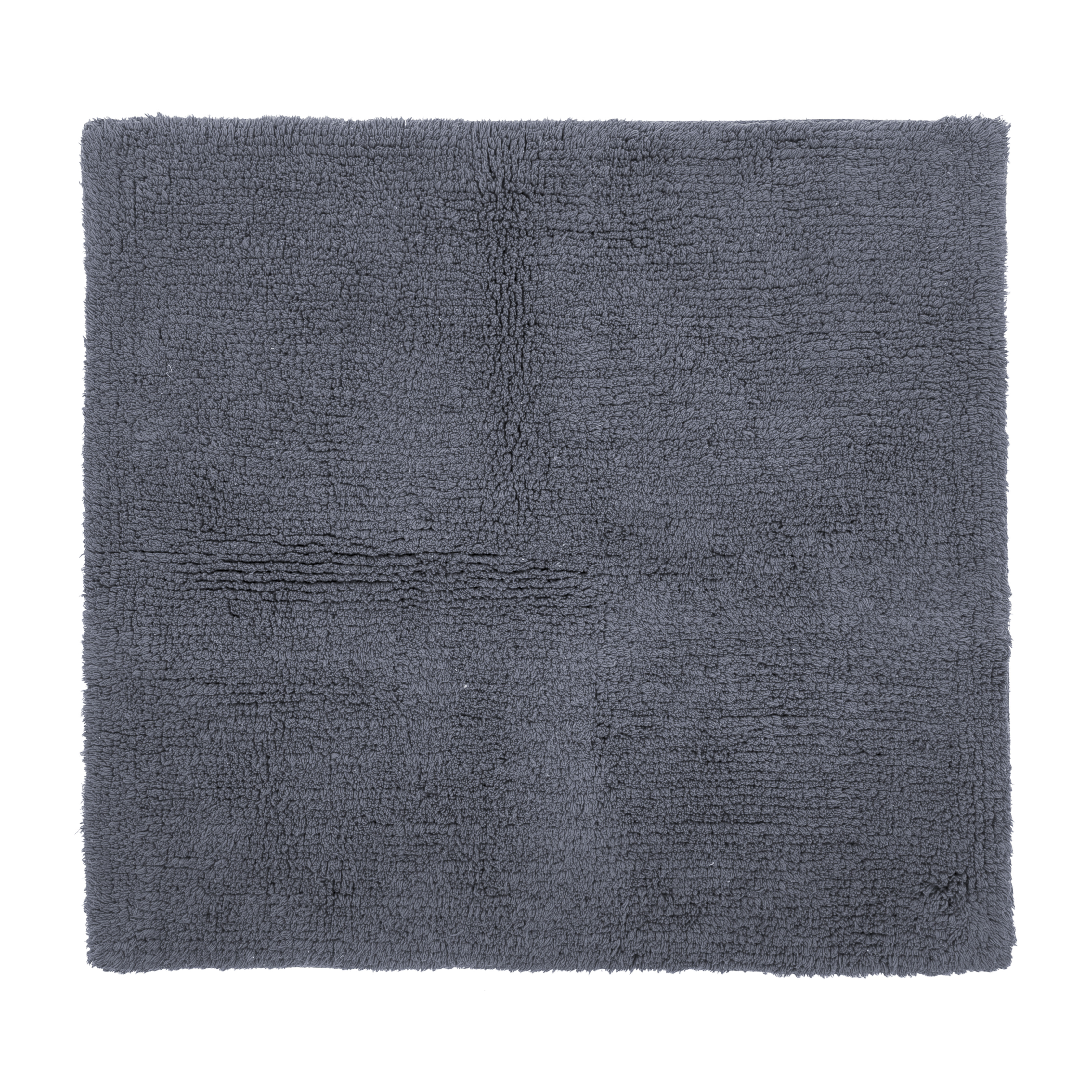 Badmat RIVA - Katoen - Antislip - 60x60 cm, blauw