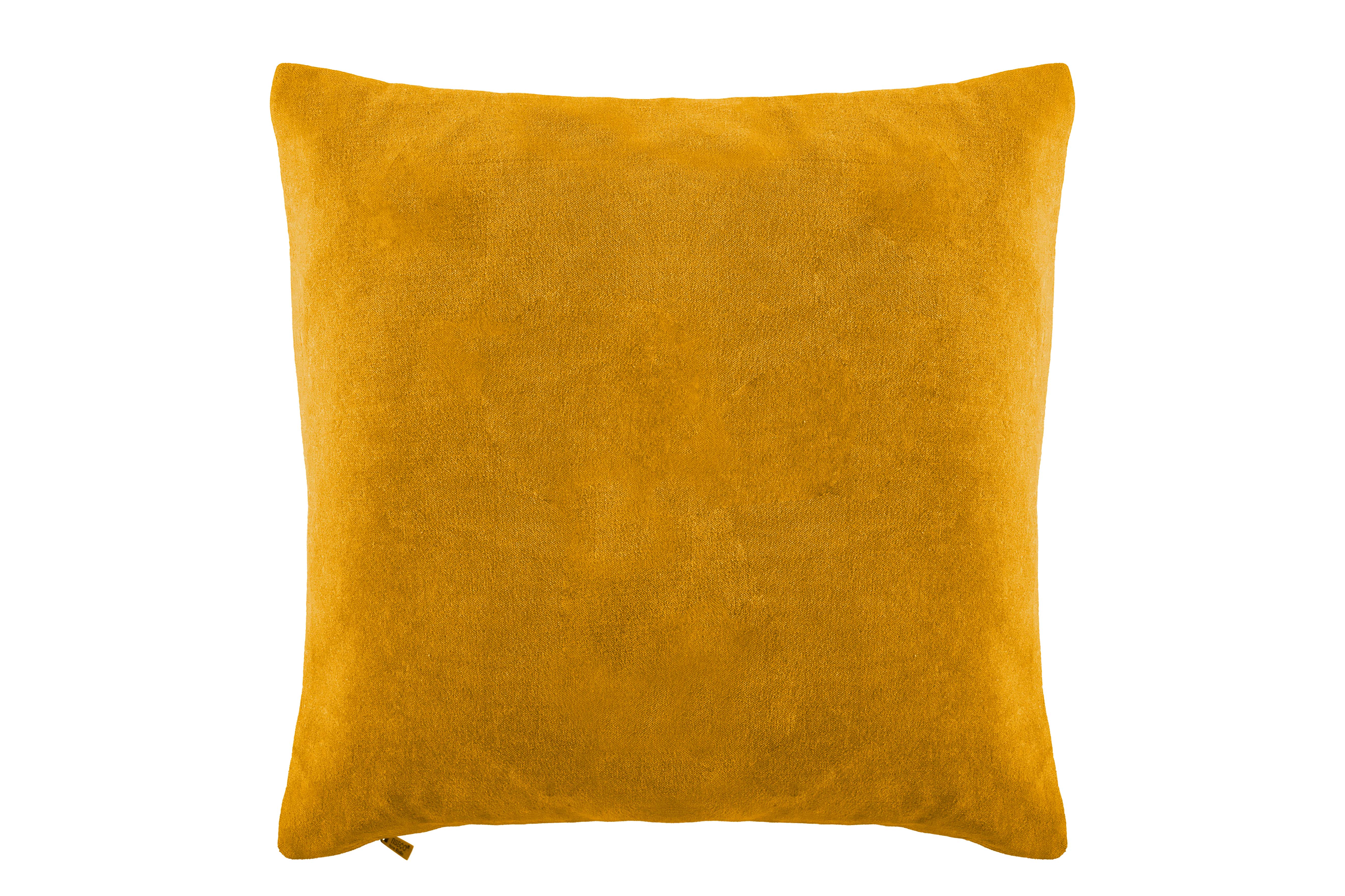 Coussin (rempli) COTTON VELVET 45x45cm, sunflower yellow