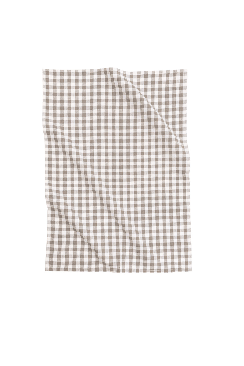 Keukenhanddoek XL-LINES set/3 (stripes/waffle/check), taupe