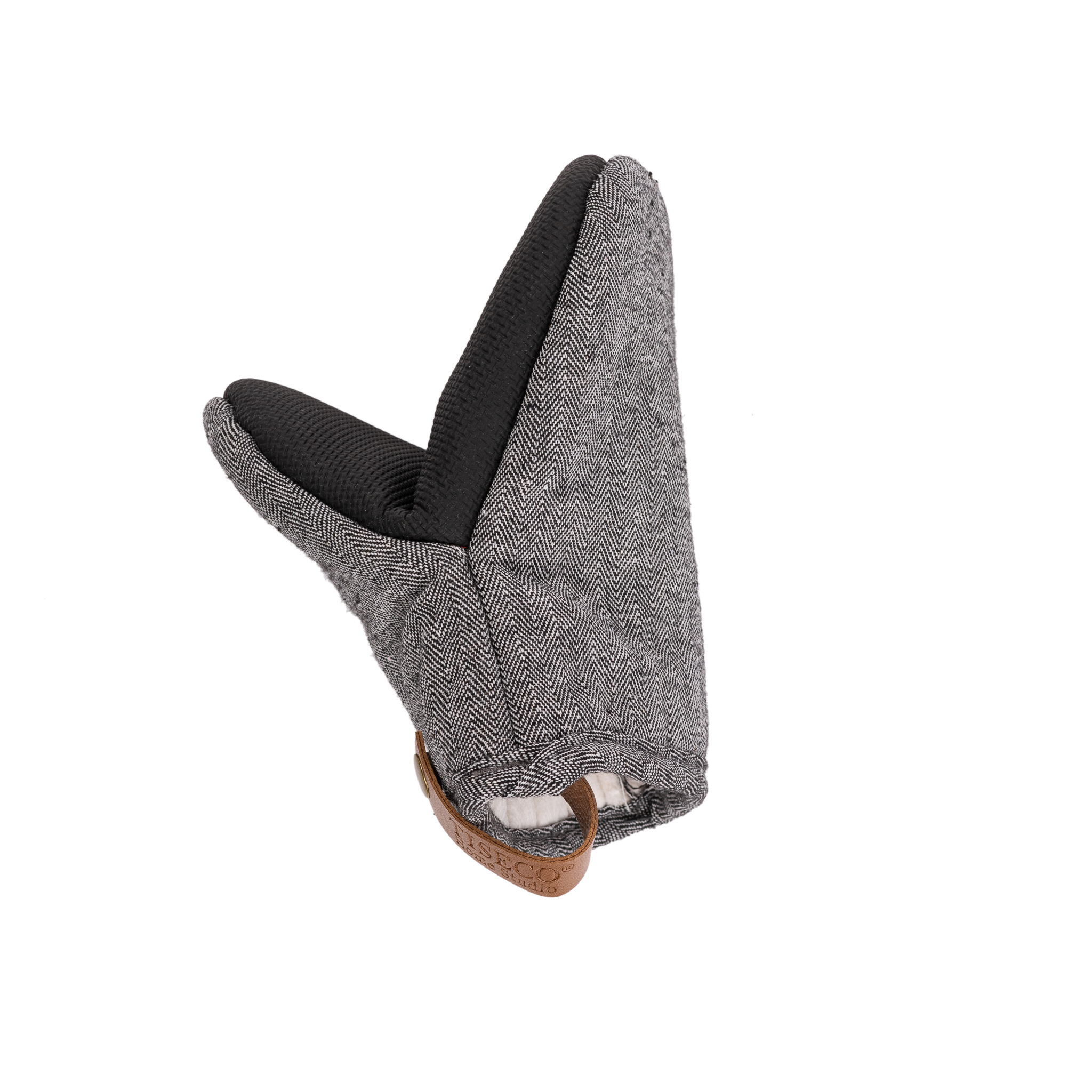 Gripper SHERLOCK FISHBONE - SET/2 - 14x18 cm, zwart