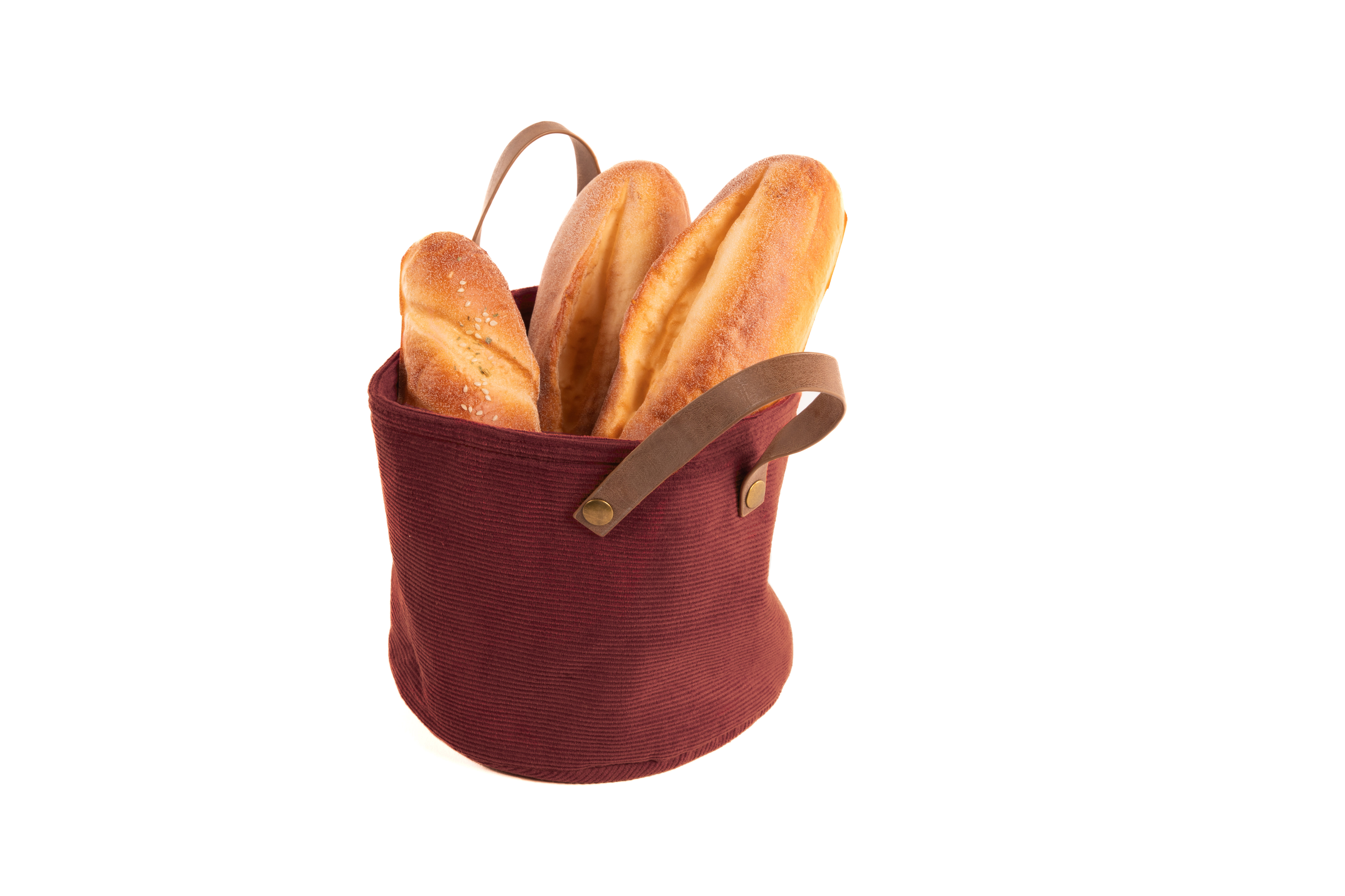 Bread basket VELMAR - dia 18 cm, mahogany