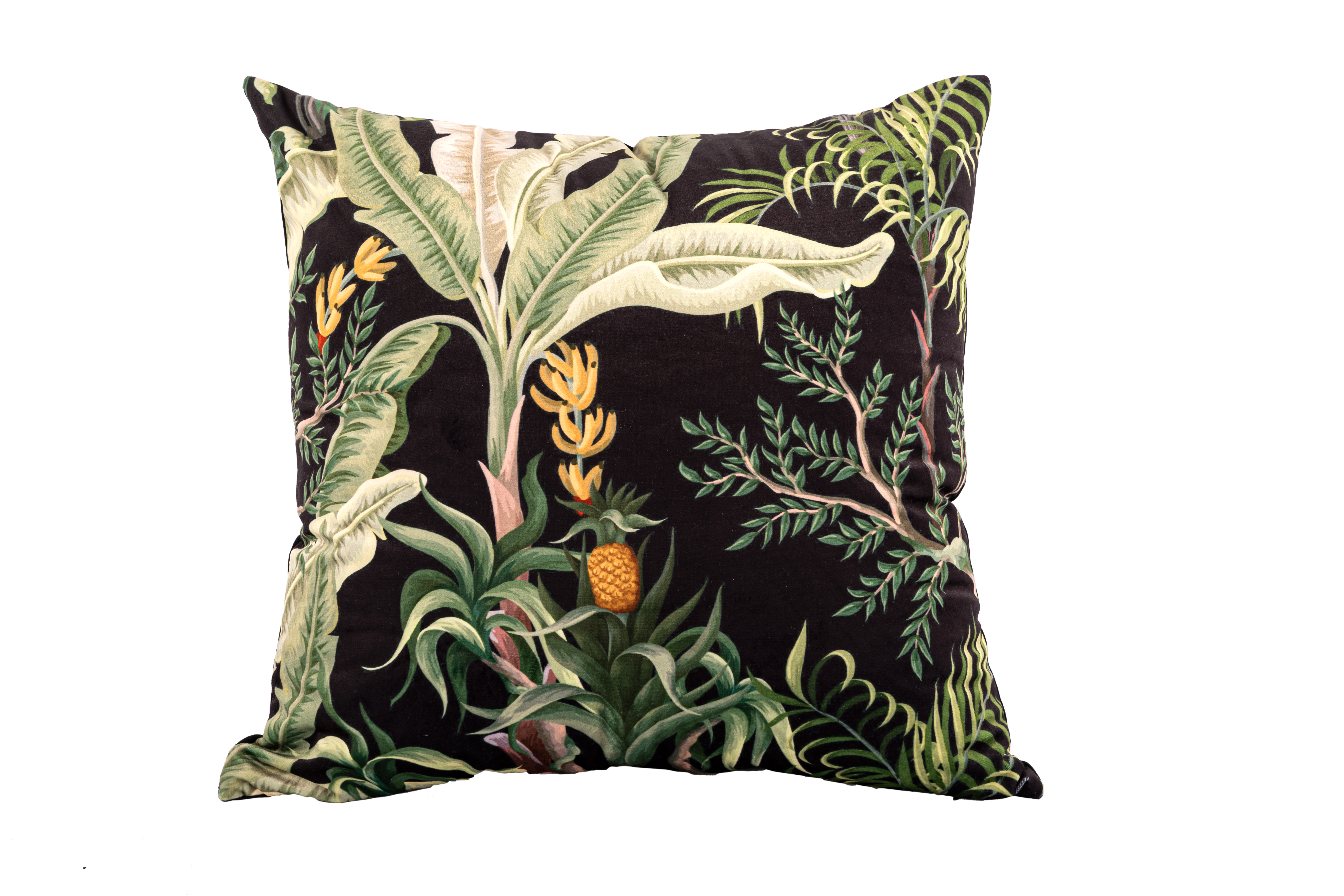 Coussin (rempli) AMBIANCE PRINT 45X45CM, banana