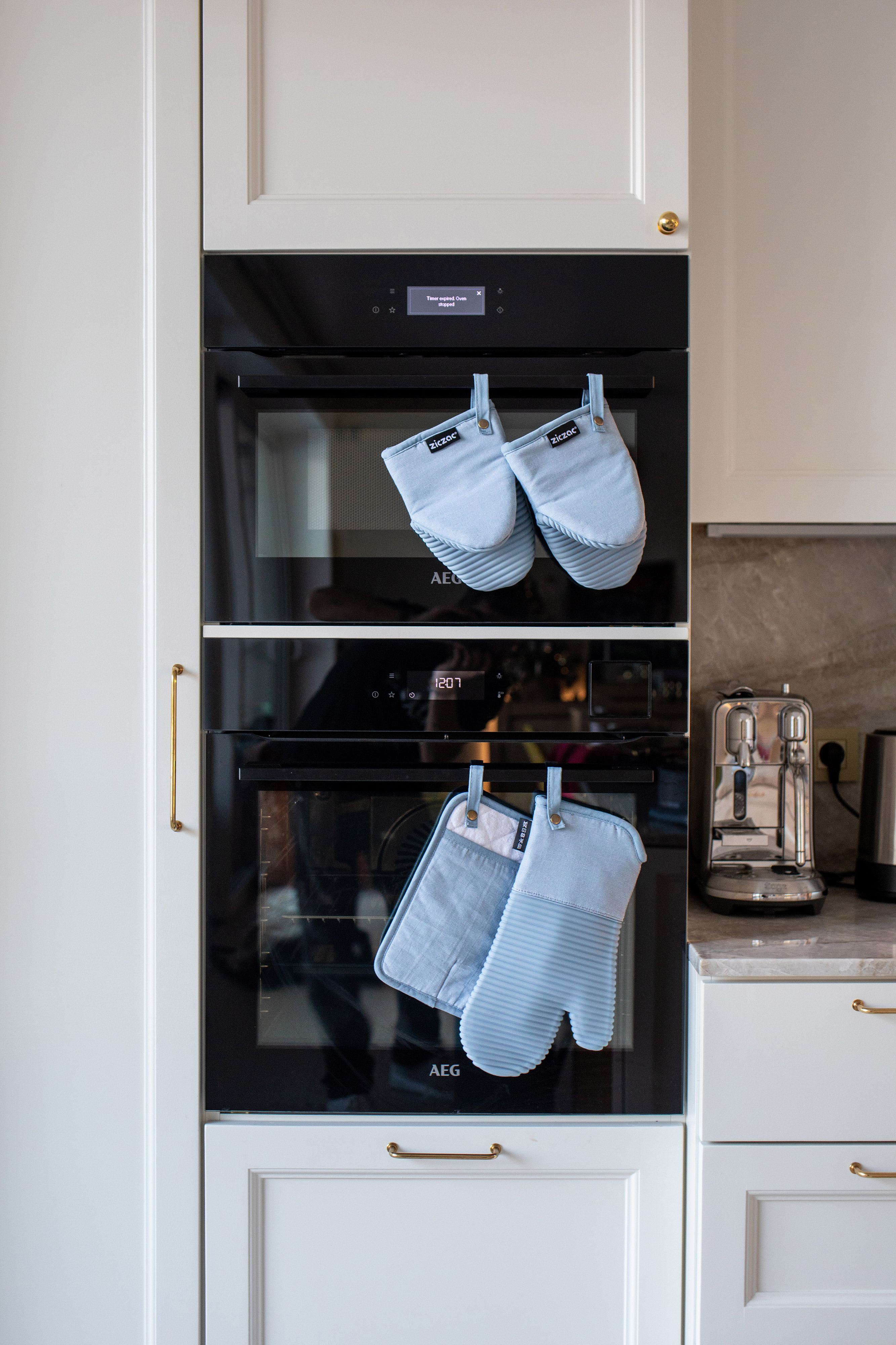 Pannenlap SILO - SET/2 - 18x25,5 cm, blauw