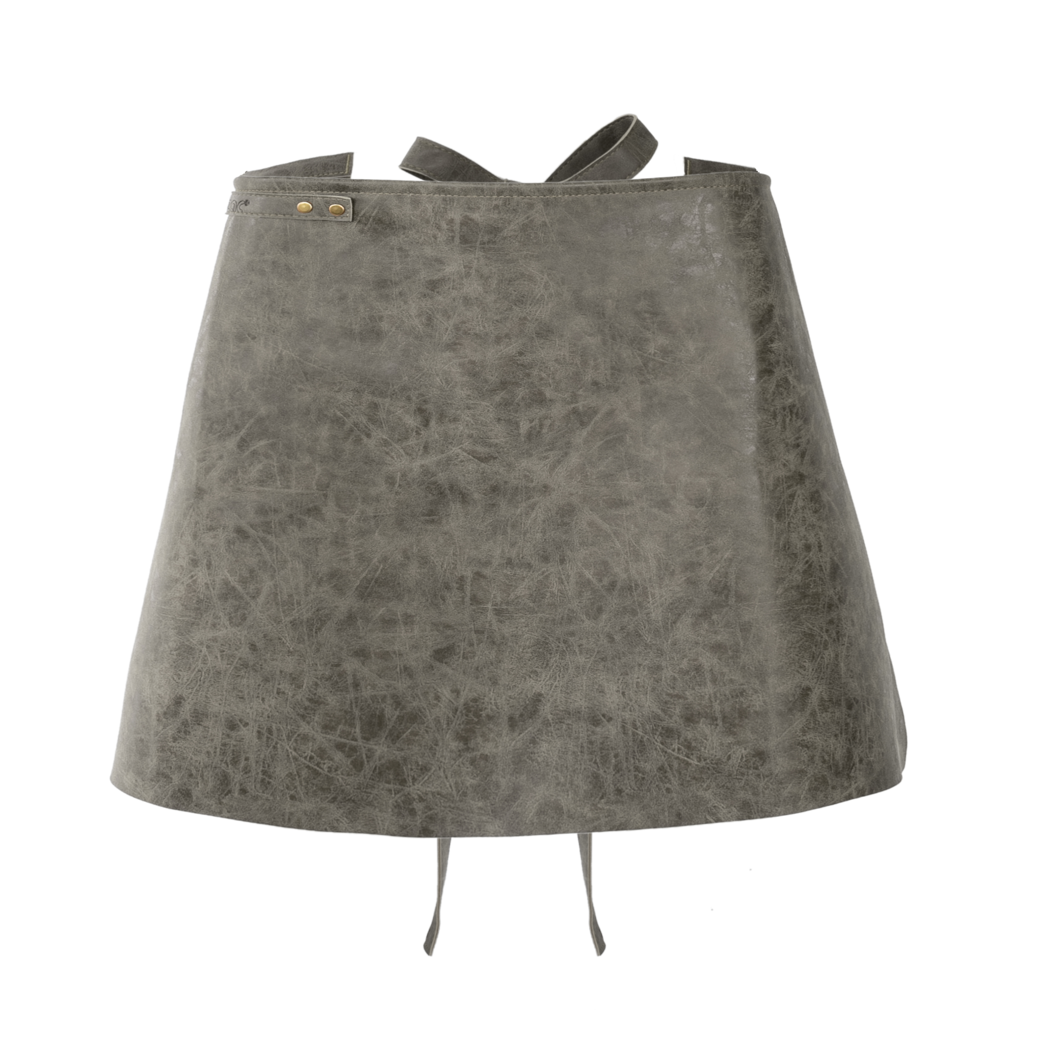 Apron TRUMAN  Bistro (incl. Accessory Bag), 70x45 cm, charcoal  