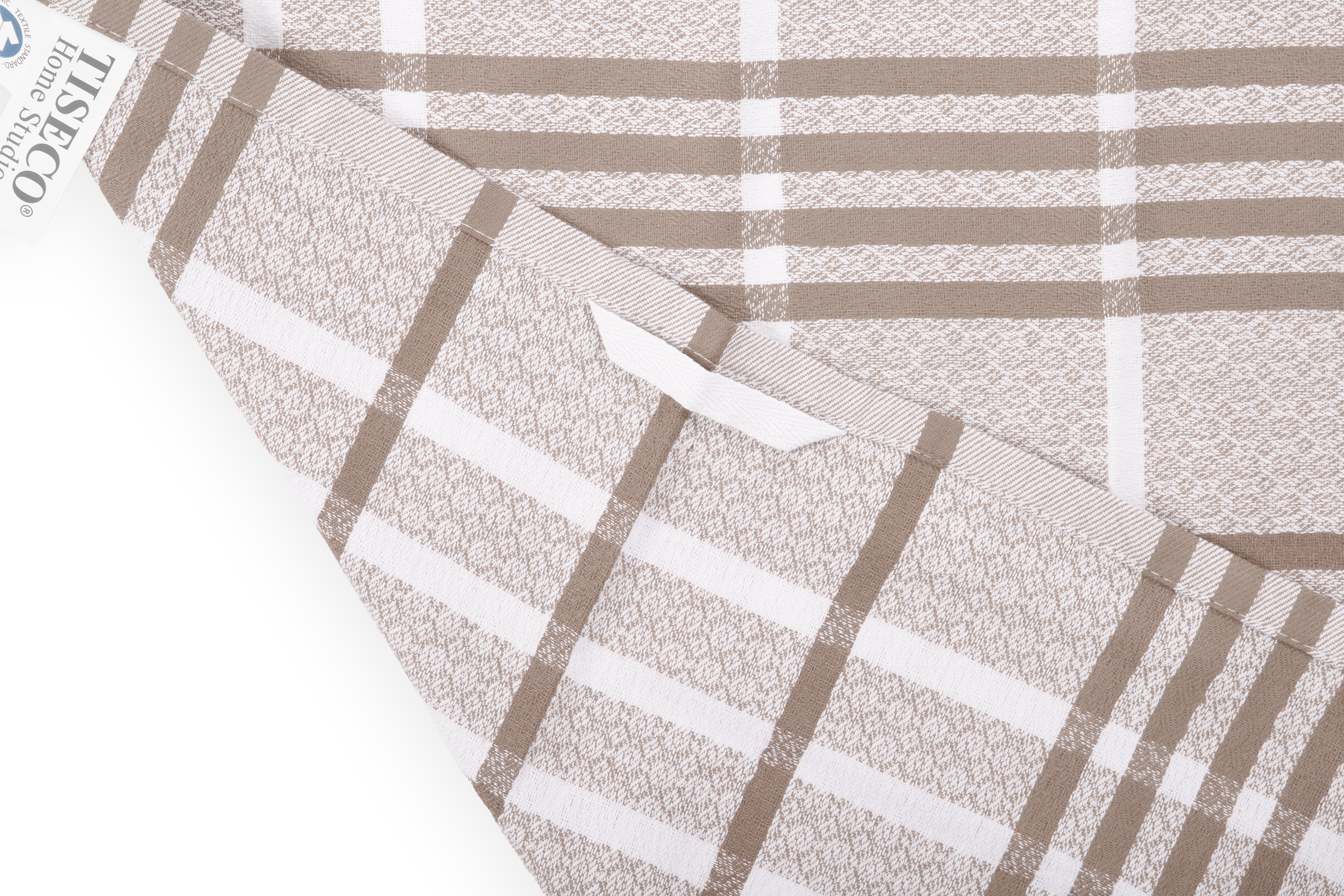 Torchon BIO COTON - SET/3 - 50x70 cm, beige