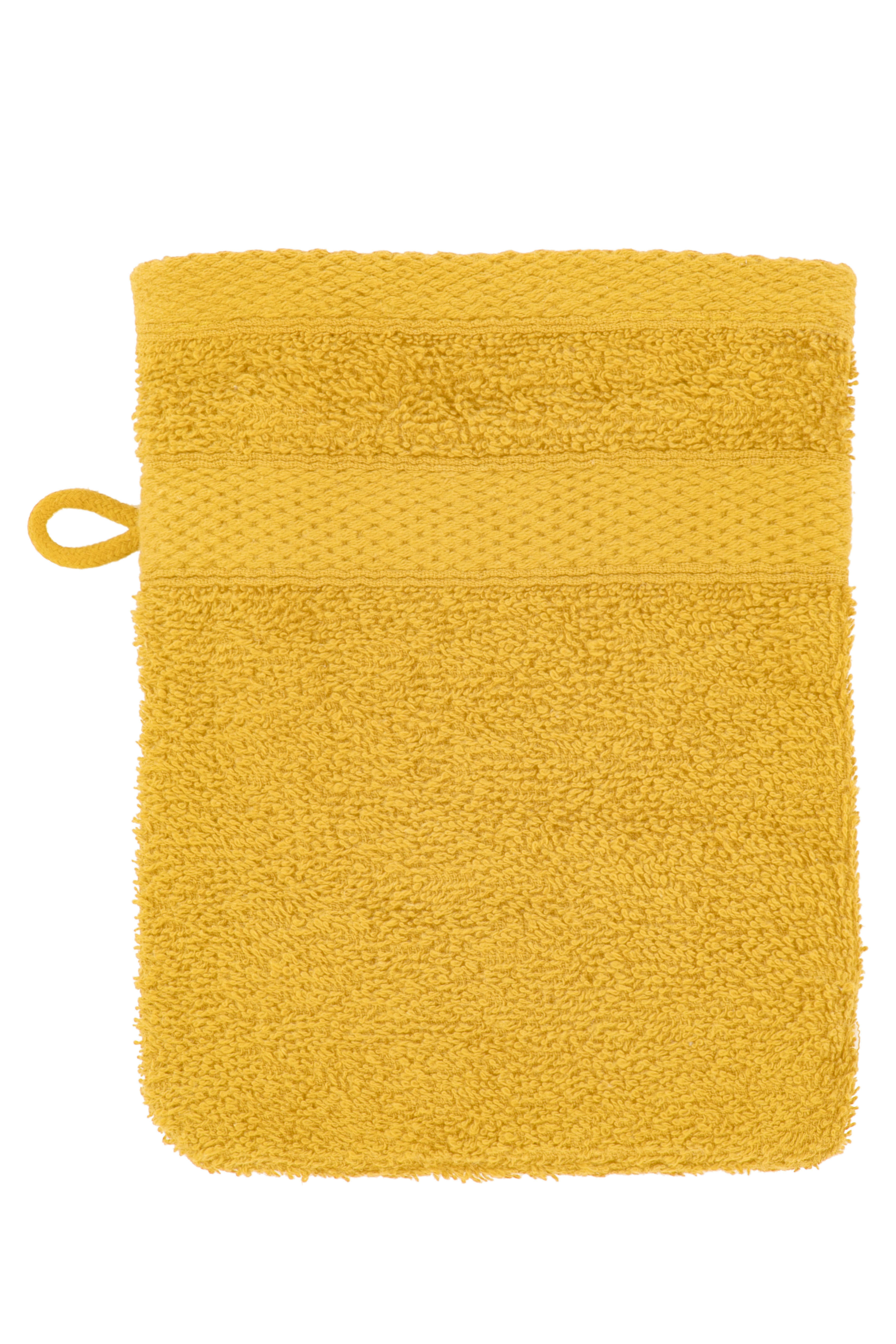 Washing glove 15x21cm, sunflower yellow - set2