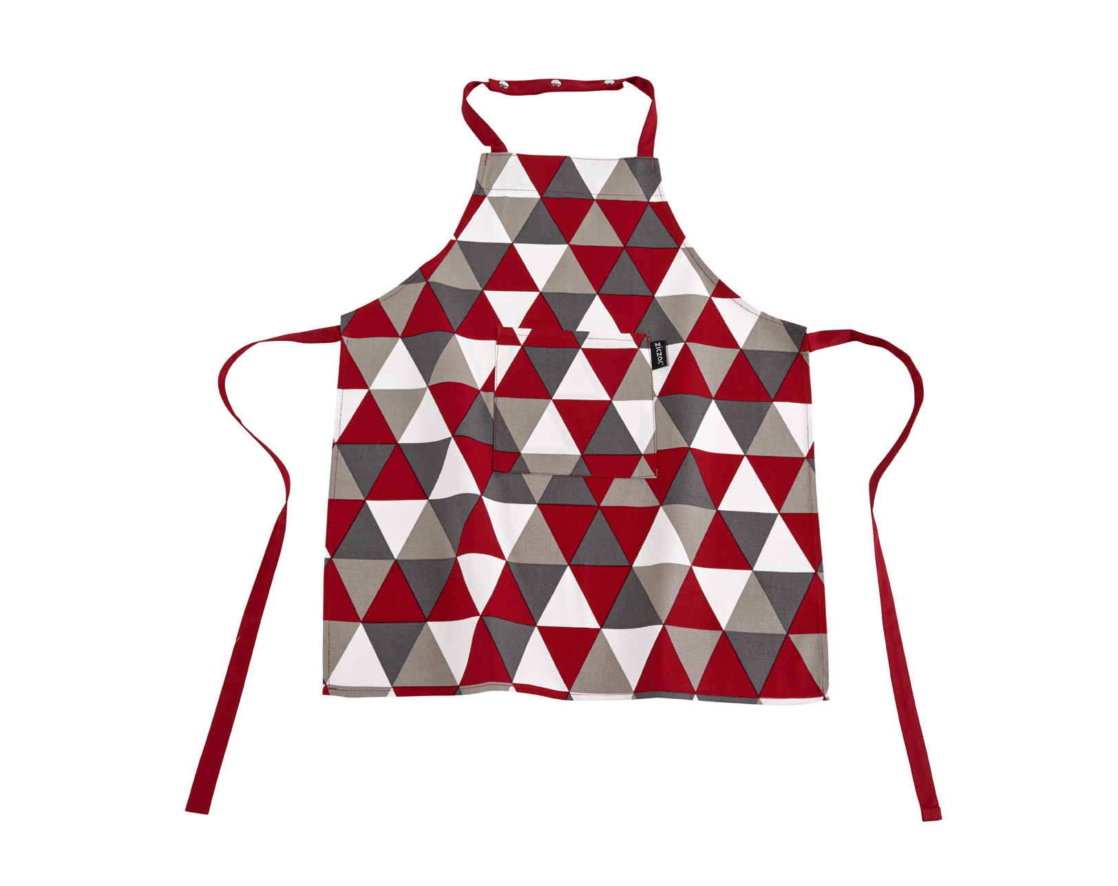 Tablier enfant shape 52x63cm, rouge