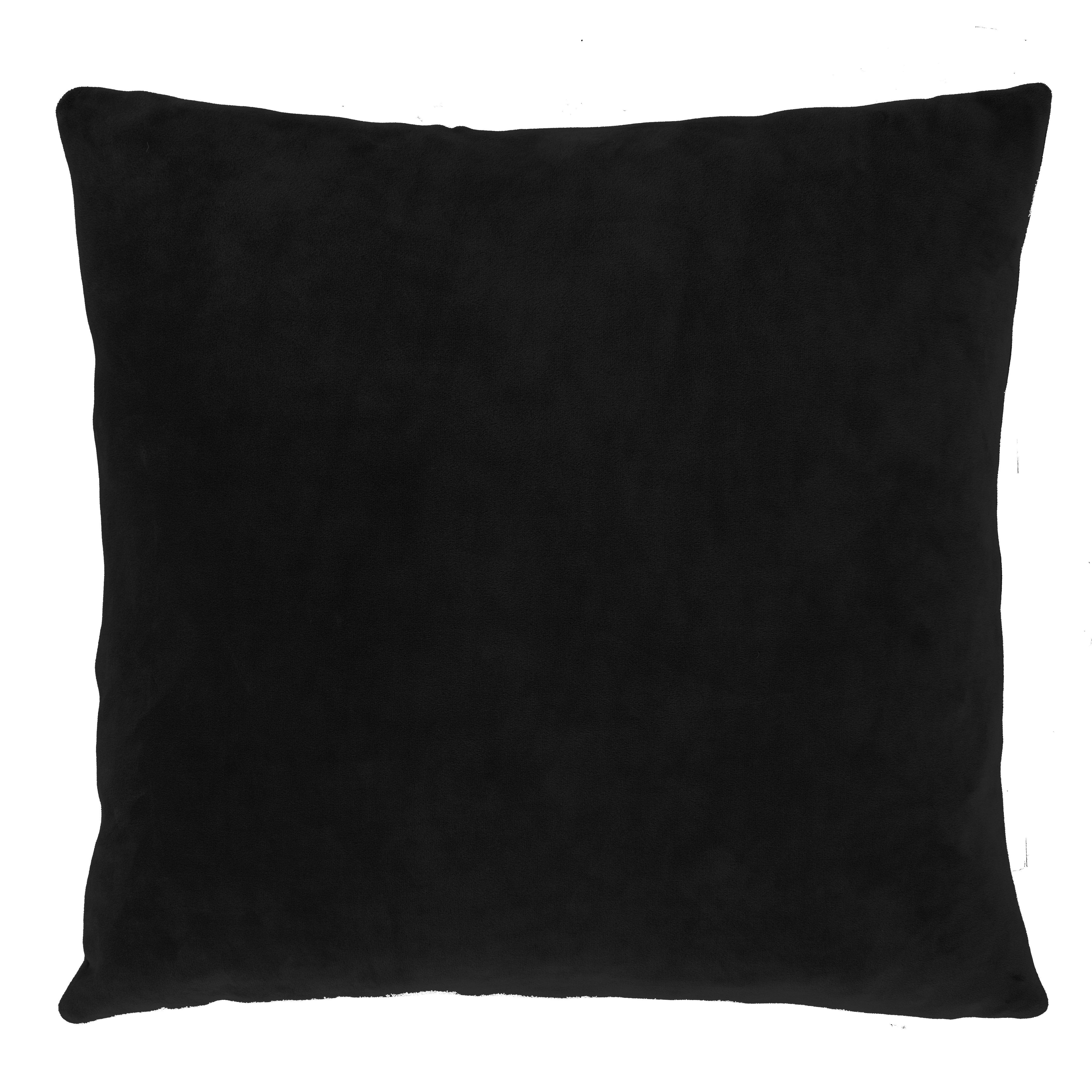Cushion (filled) MARSHMALLOW 45X45CM, black