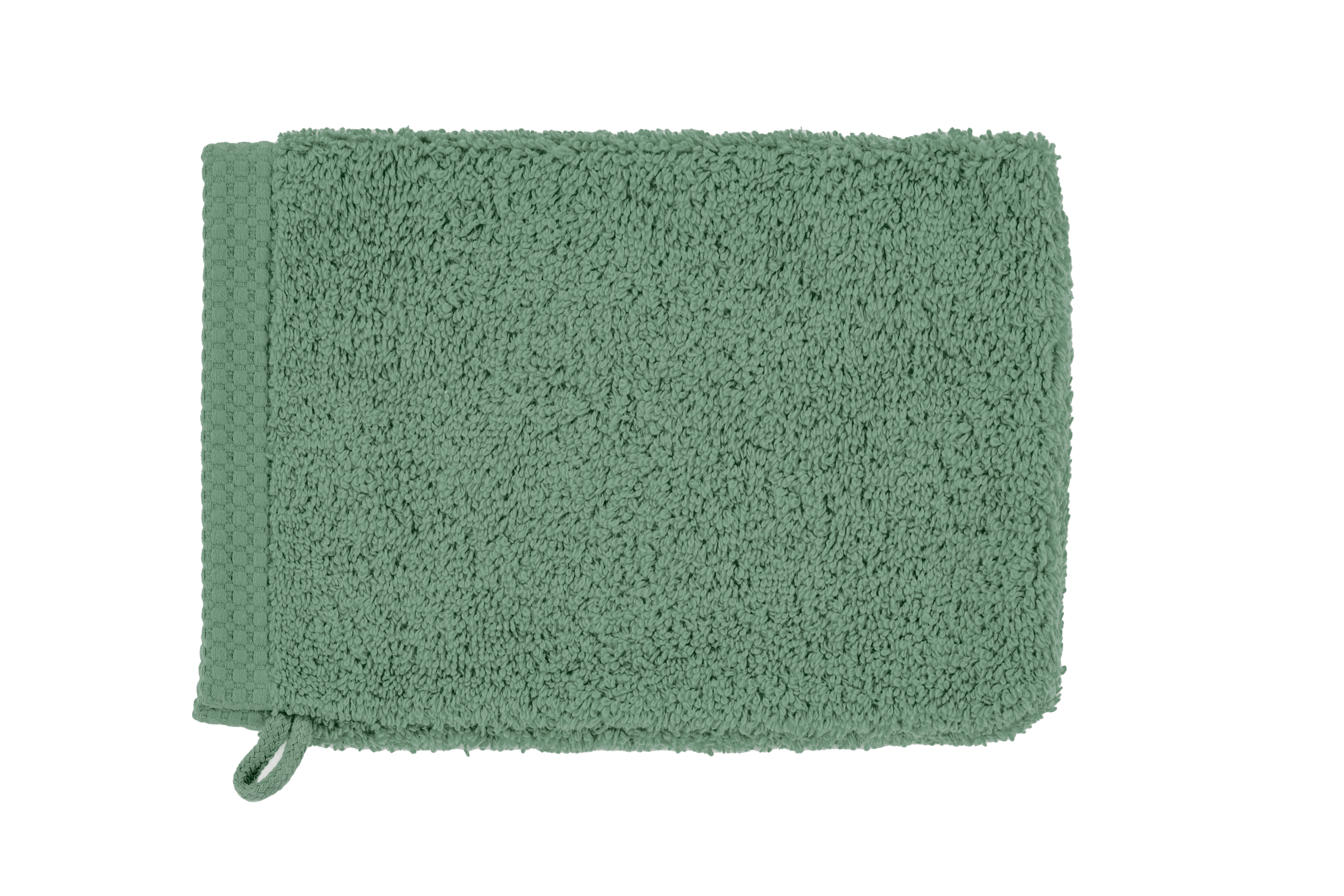 Washandje DELUX 15x21cm - set/2, stone green