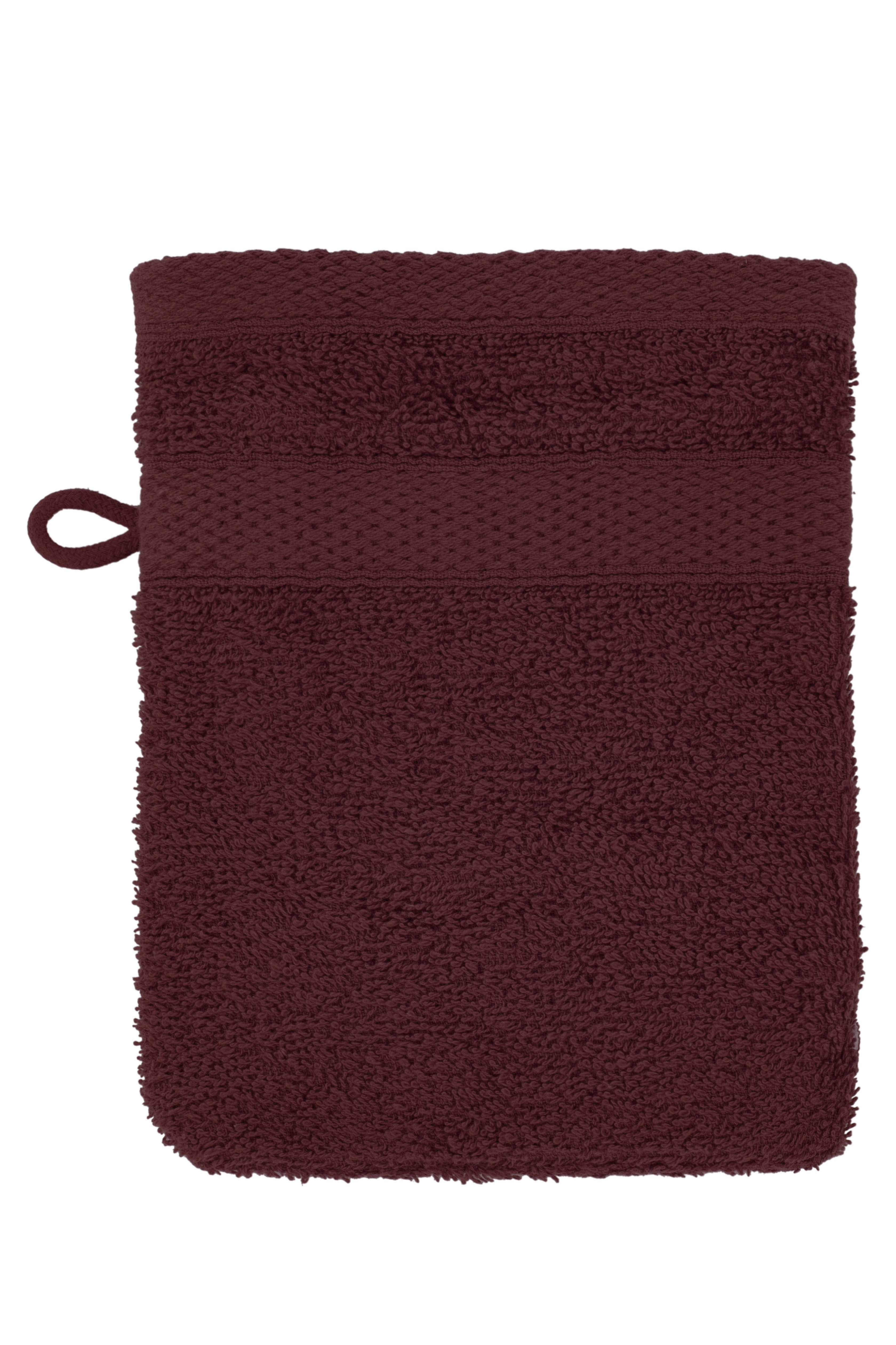 Washing glove RIVA  - SET/2 - 15x21 cm, pomegranate red