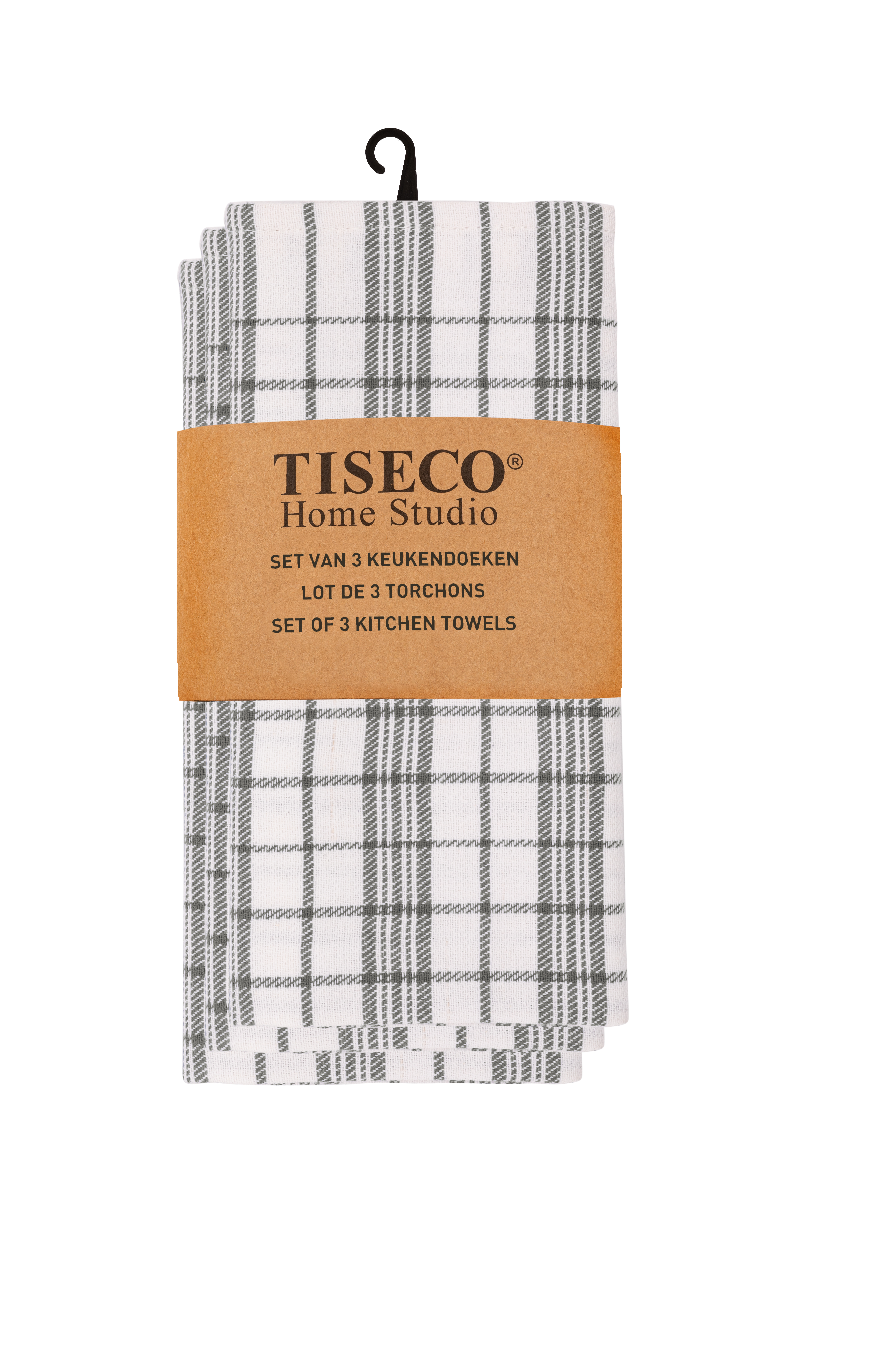 Tea towel HERCULES - SET/3 - 50x70 cm, blue