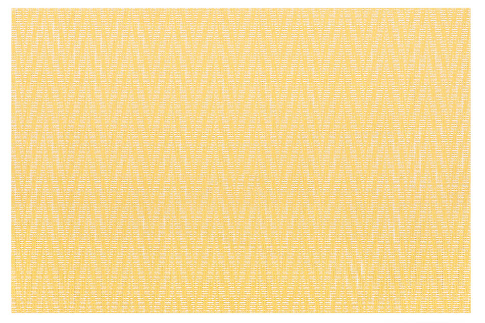 Set de table Chevron 30 x 45 cm jaune