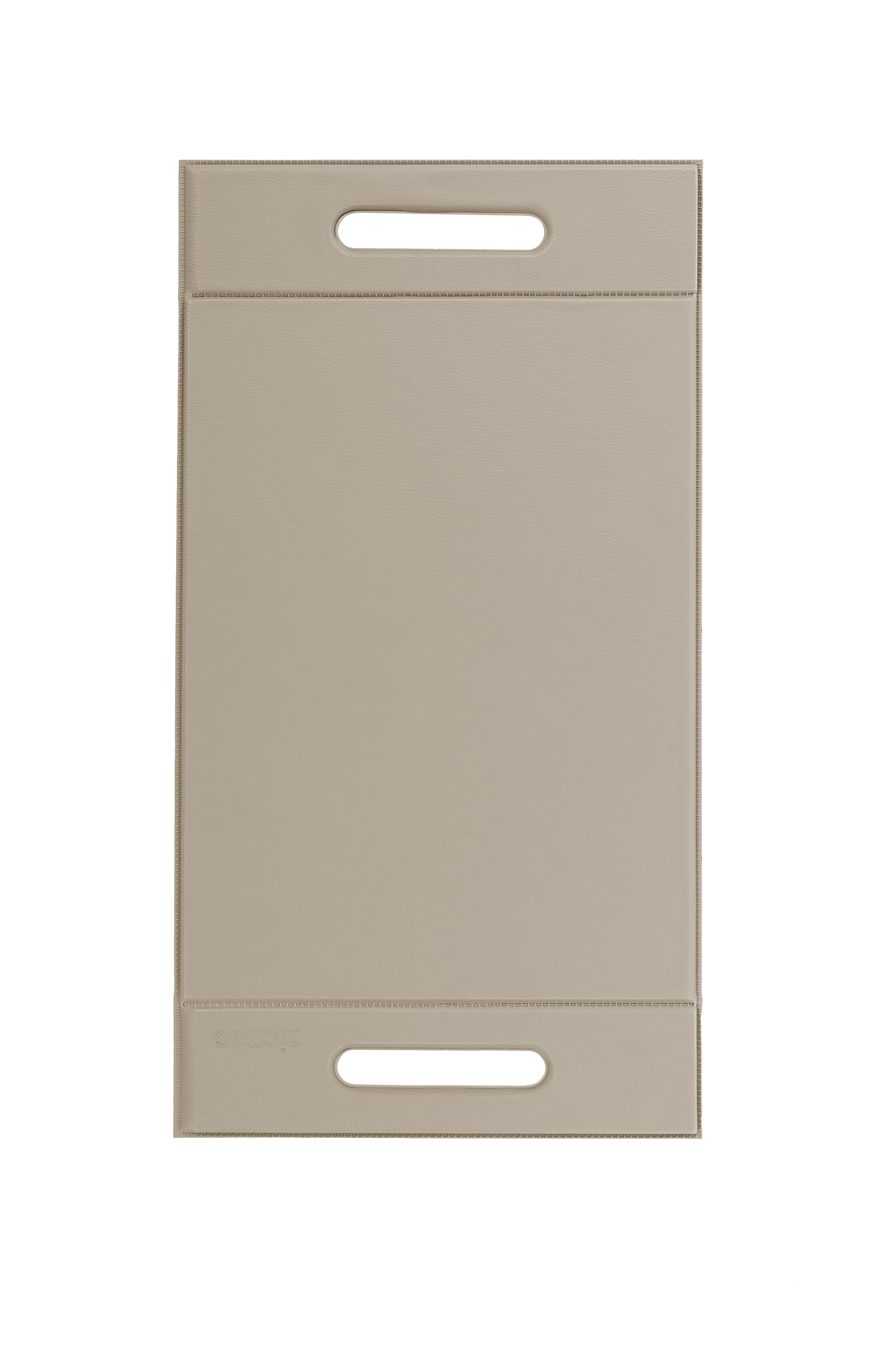 Tray - TOGO, 33x45 + 2x6 cm, taupe