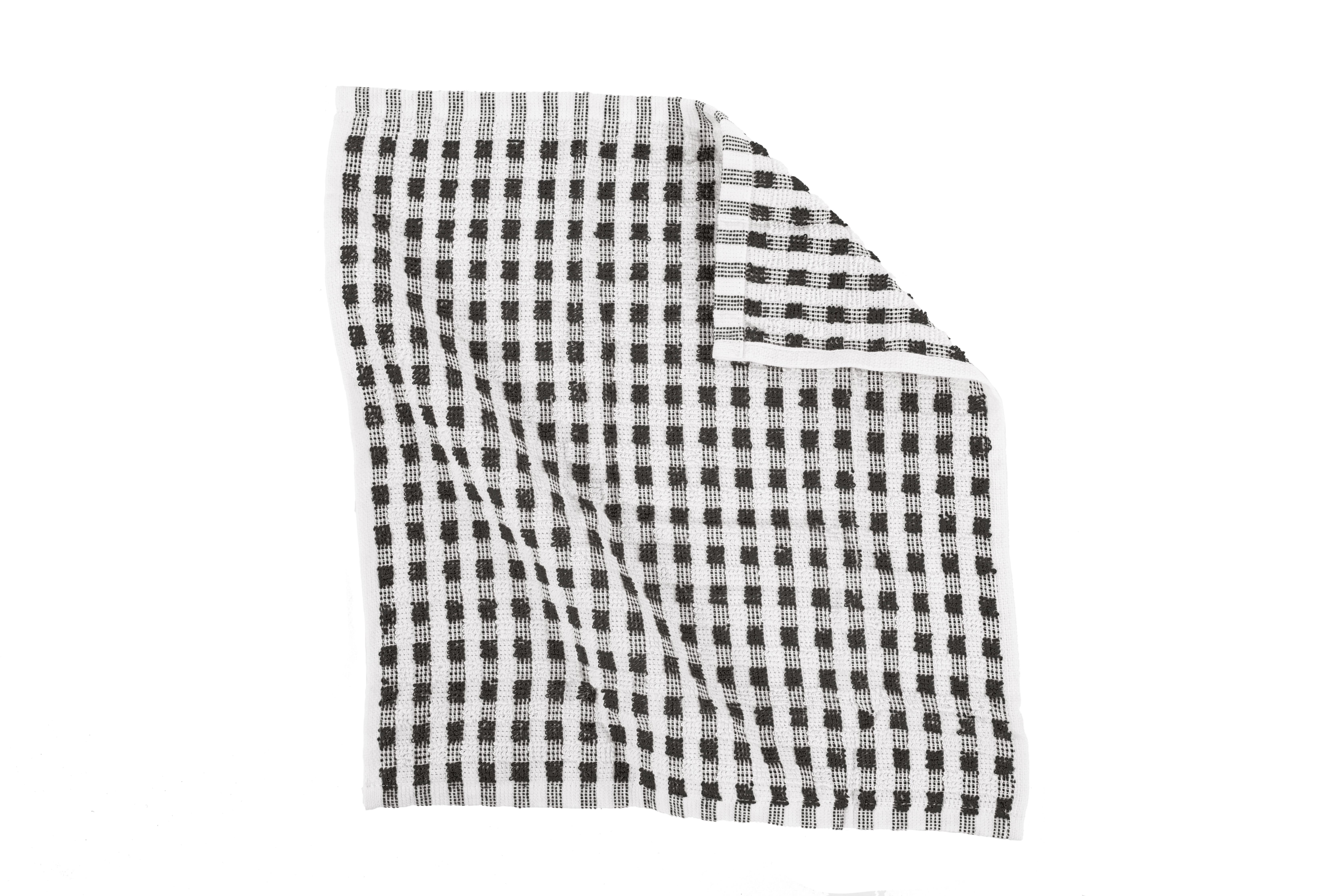 Dishcloth OMAN - SET/6 - 32x35 cm, black