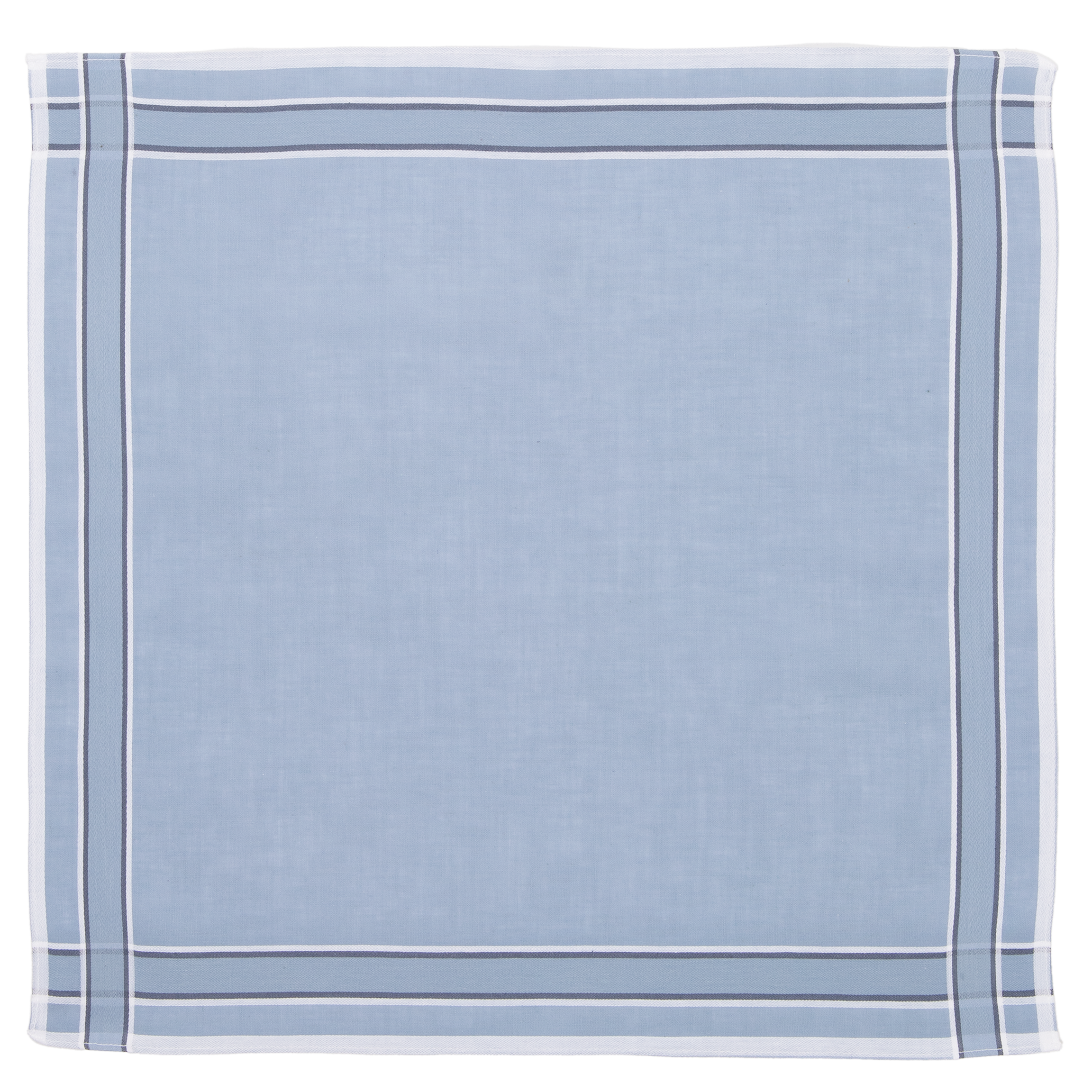Men handkerchief ALTO 3 - SET/6 - 40x40 cm, indigo