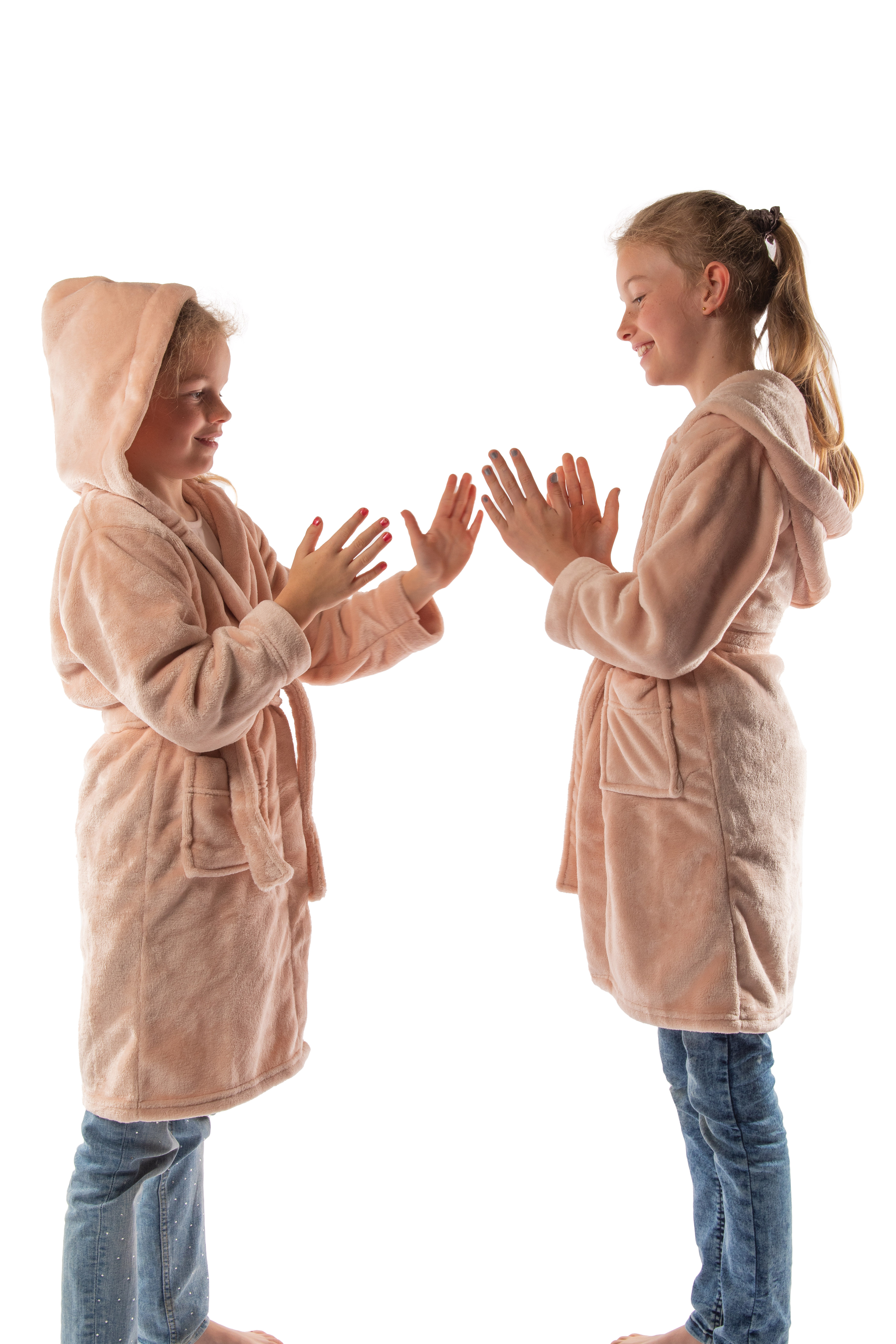 Peignoir COSY DELUX - 158/164, rose