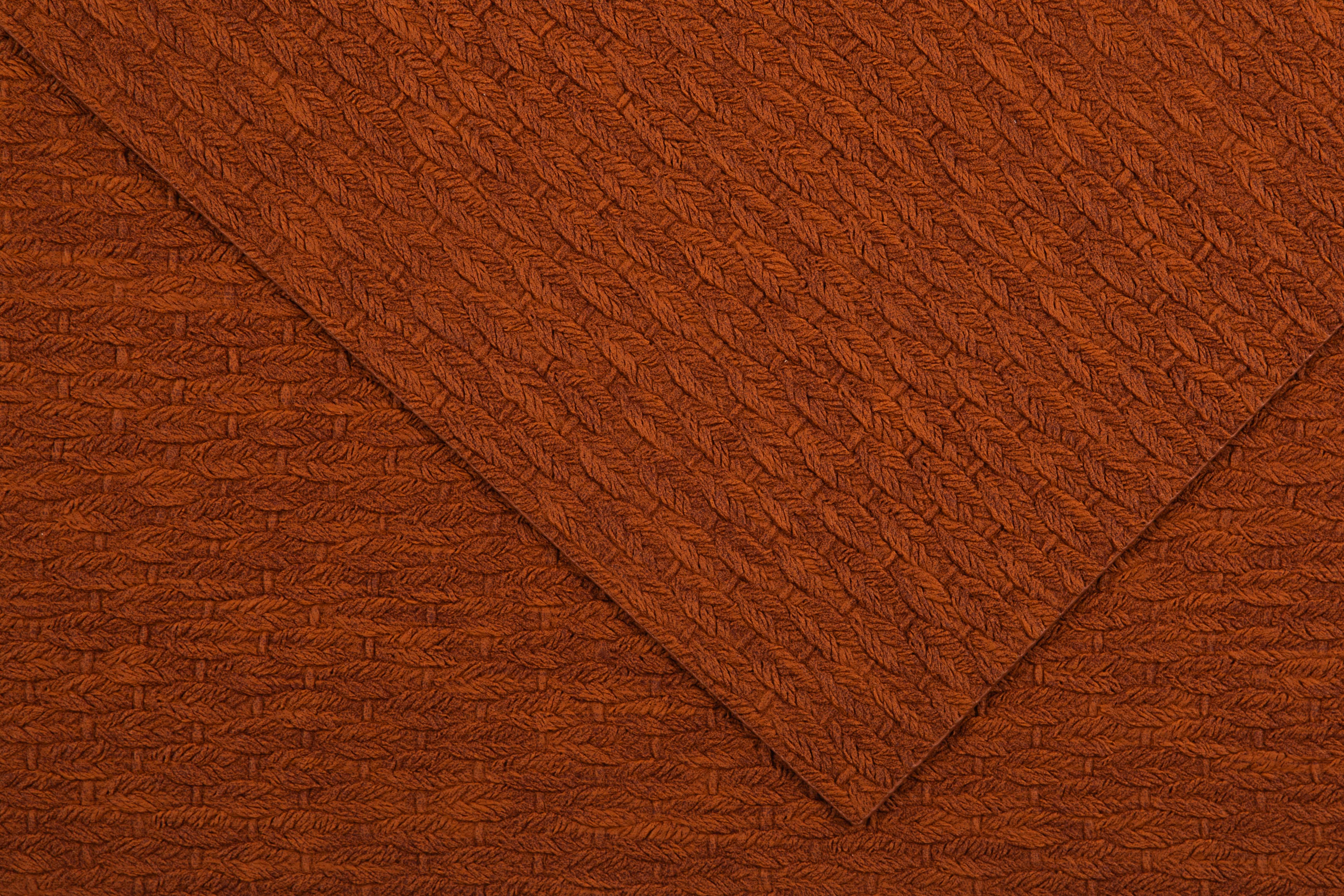 Set de table ARBIN - Leather look imitation - 45x33cm, brown