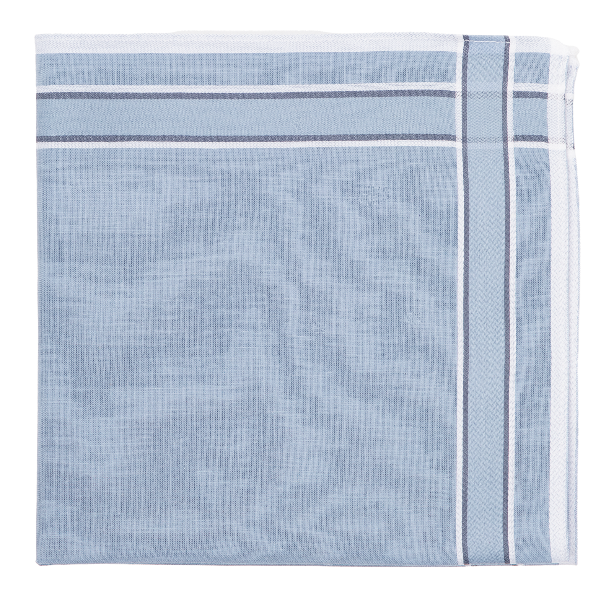 Men handkerchief ALTO 3 - SET/6 - 40x40 cm, indigo