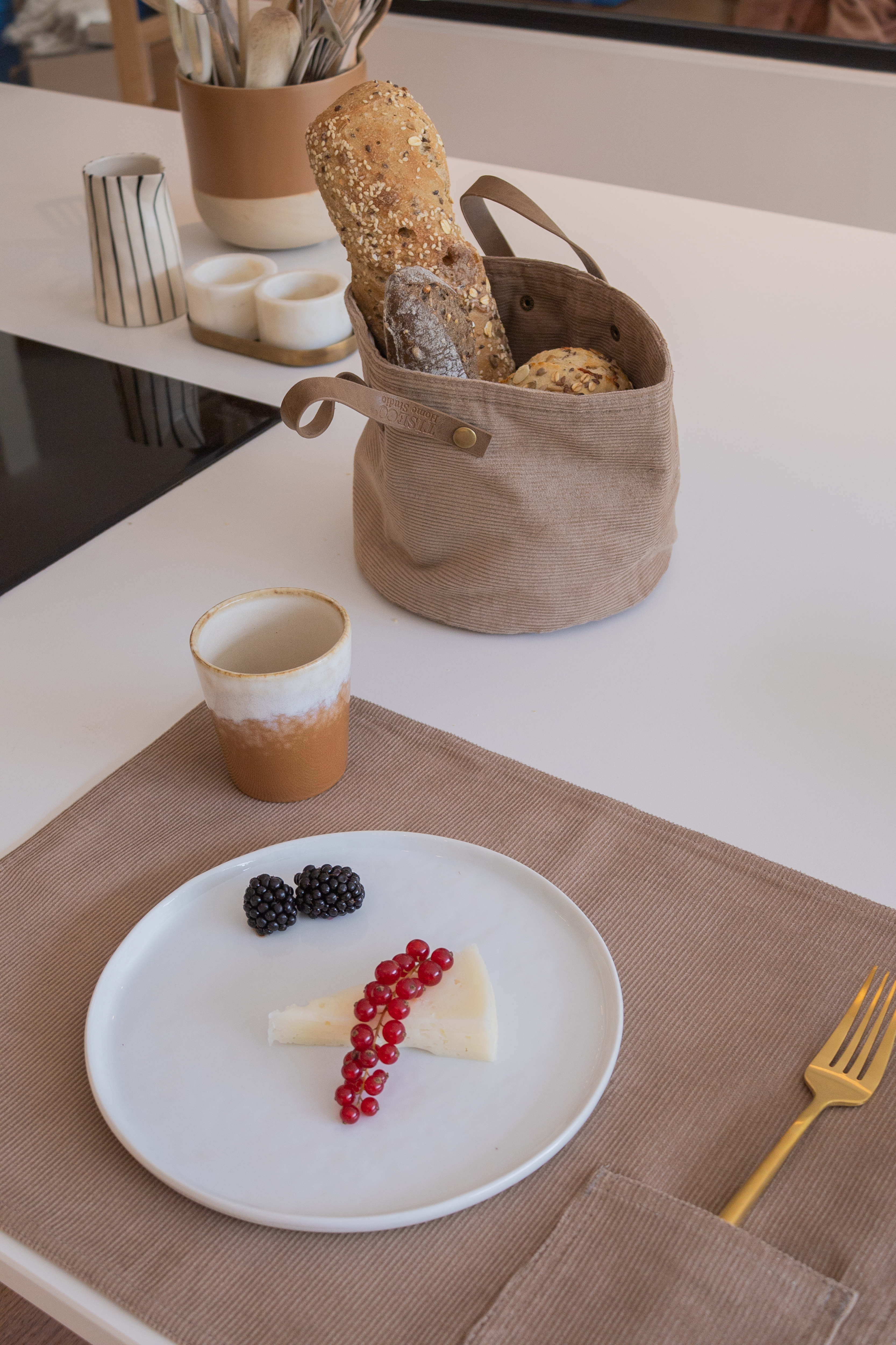 Placemat VELMAR - 33x45 cm, taupe