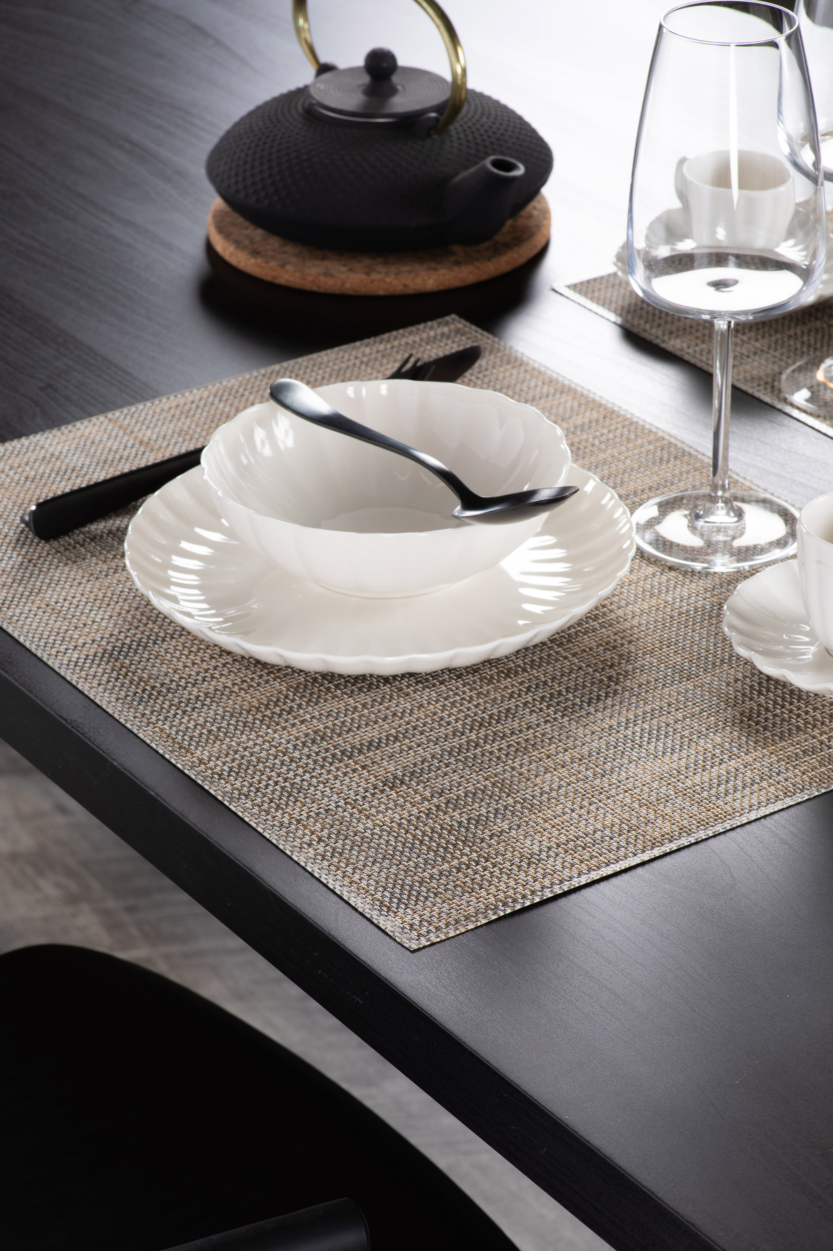 Set de table PURUS - Microban® - 33x45 cm, sable