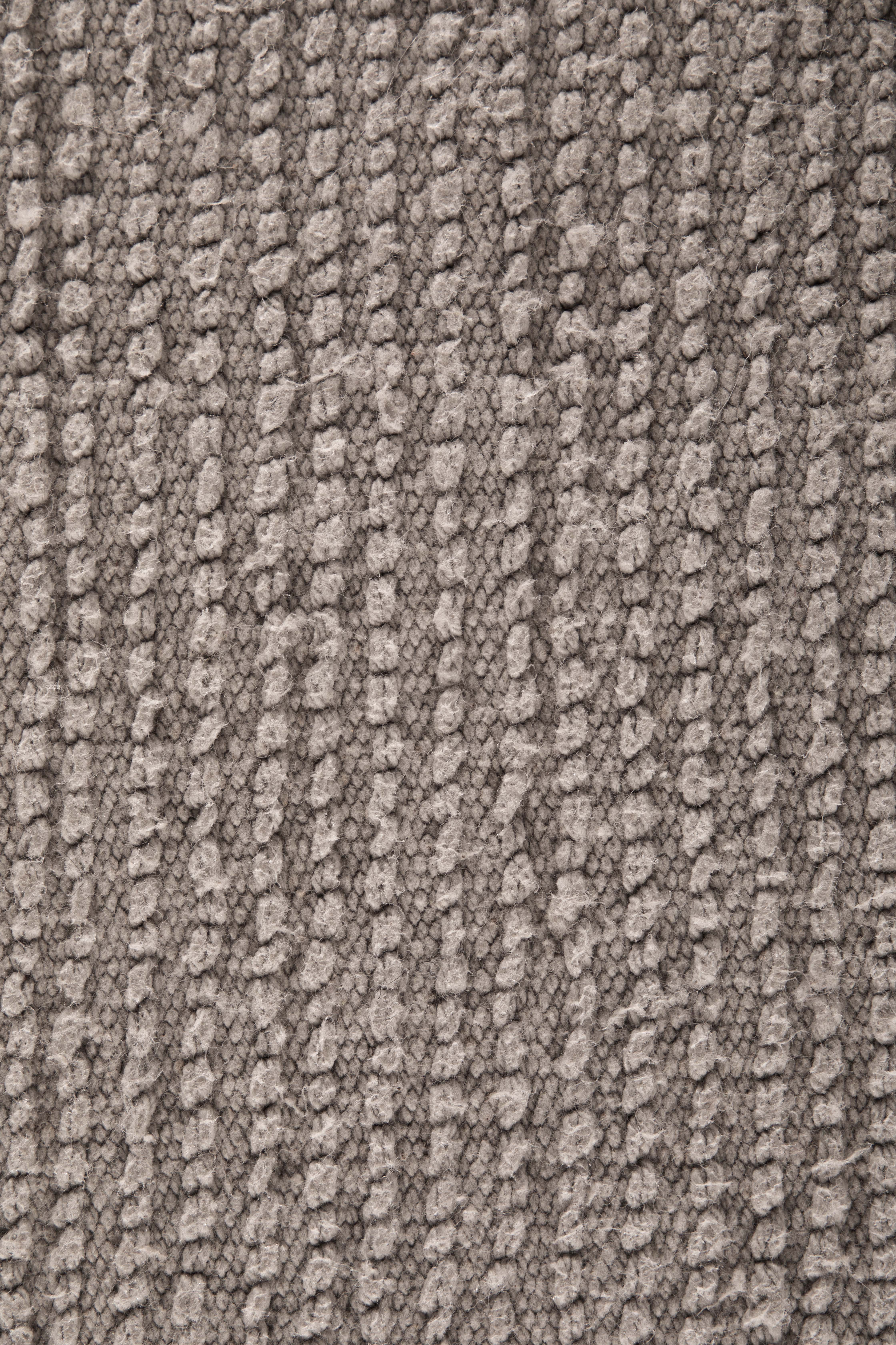 Bath carpet RIVA - cotton anti-slip, 60x60cm, taupe