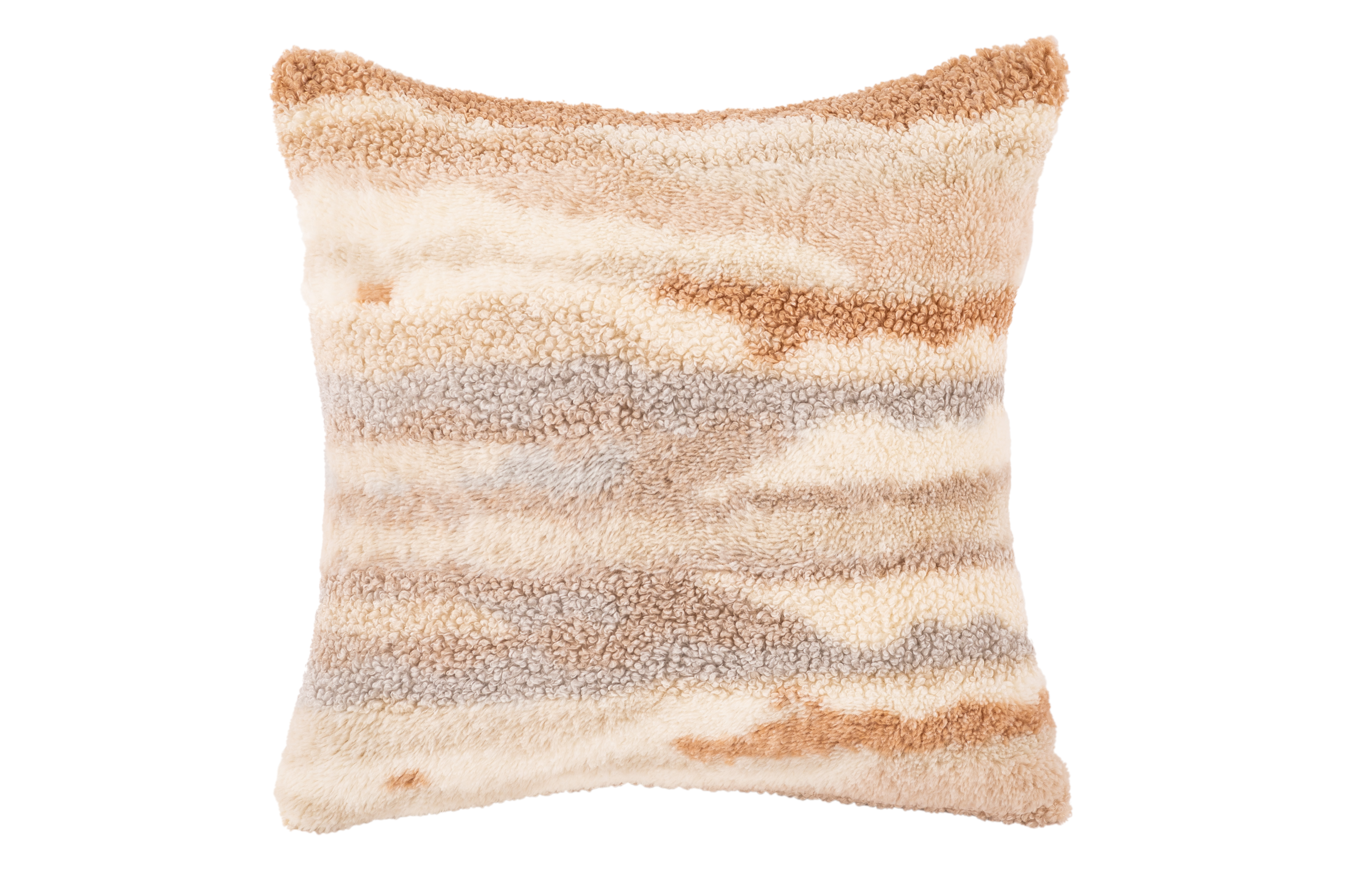 Coussin (rempli) CALACATTA 45x45, brown, taupe & grey
