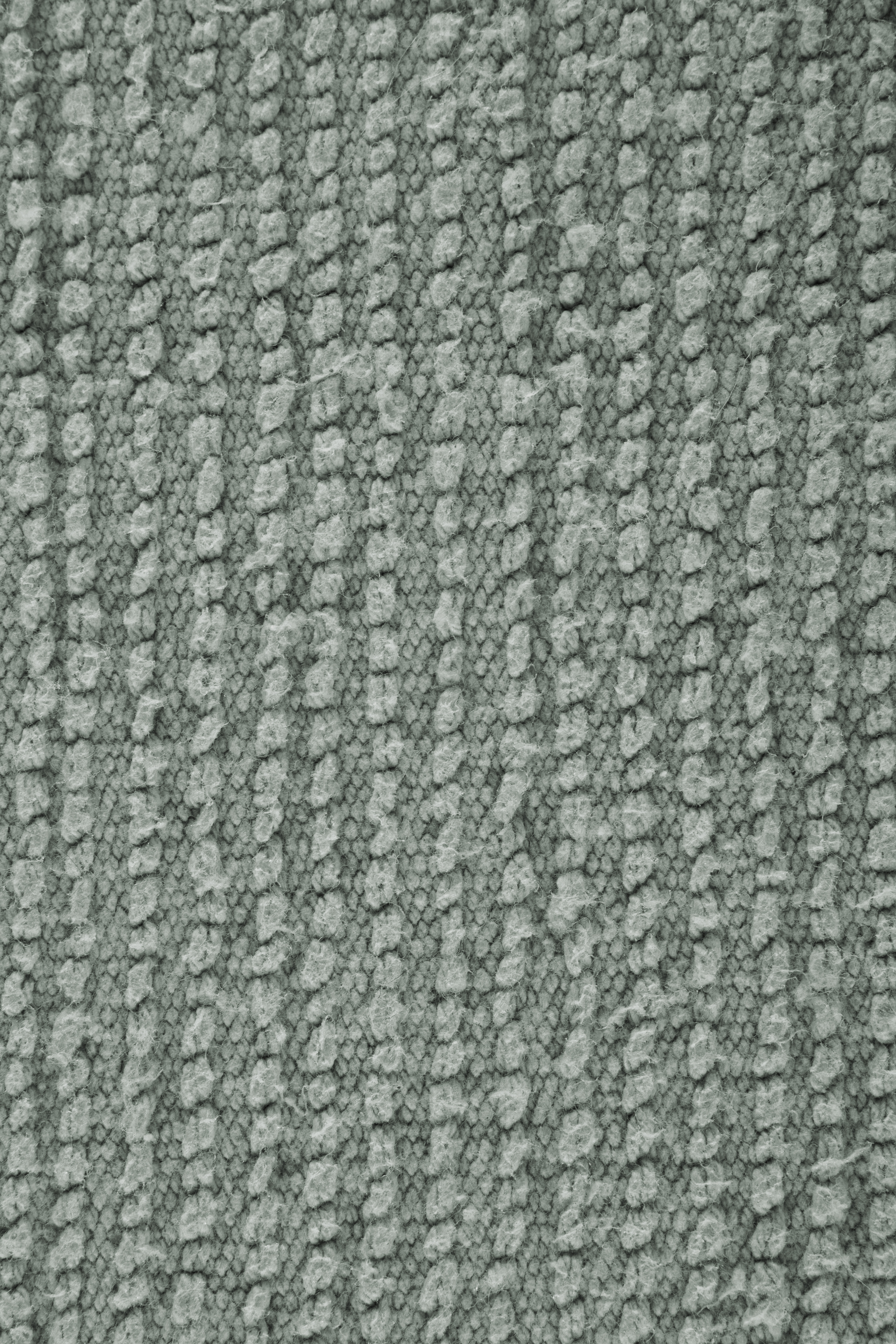 Toilet mat RIVA - cotton anti-slip, 50X45cm, stone green