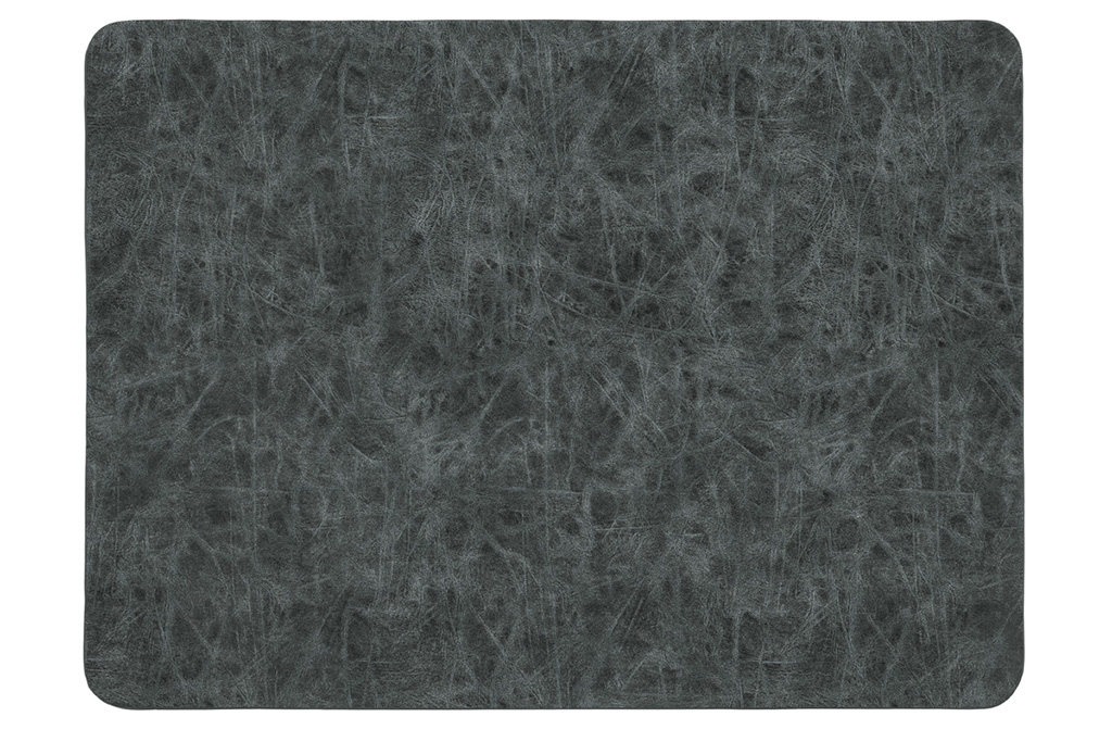Placemat TRUMAN rectangular, 33x45 cm, double layer, black