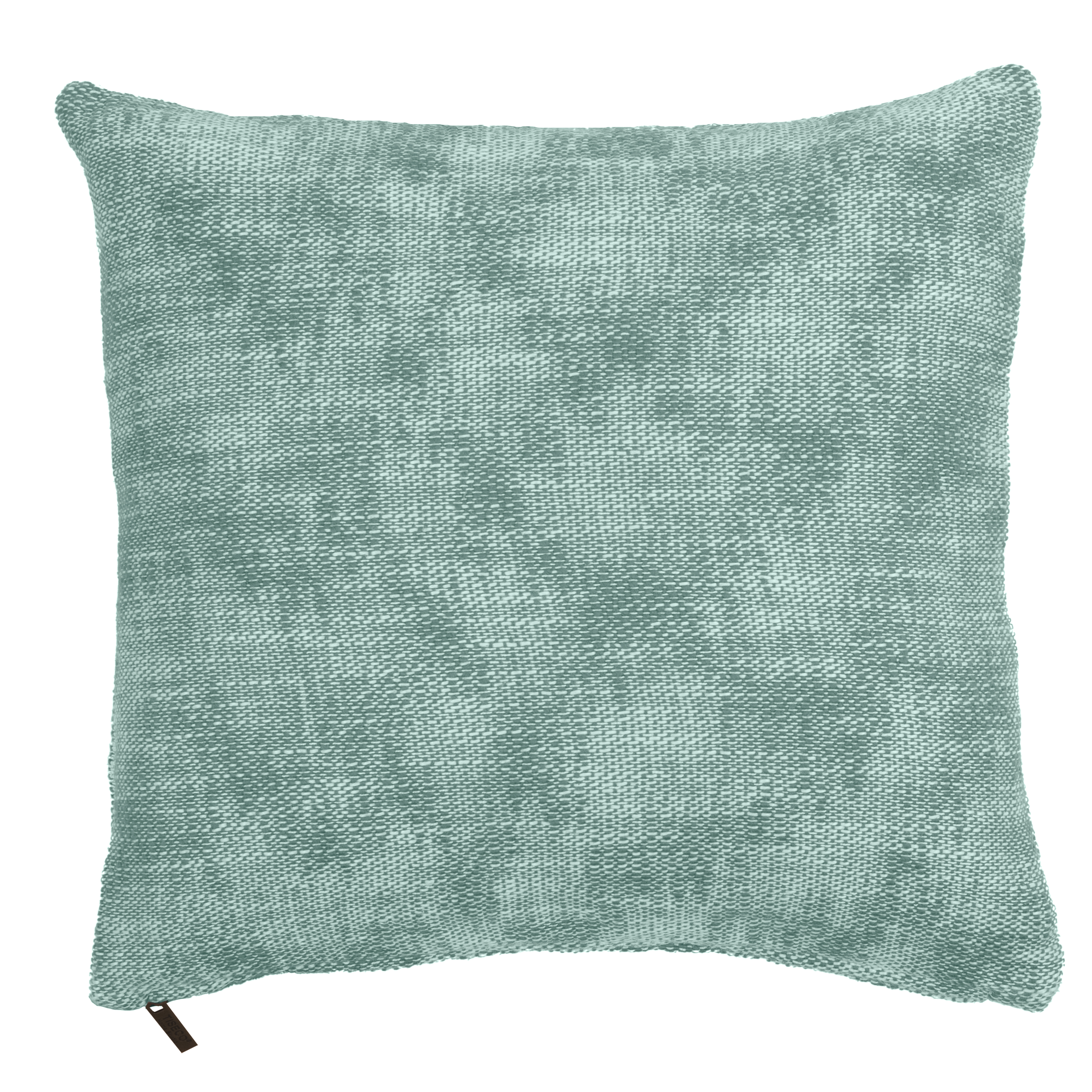 Kussen (gevuld) COTTON SLUB MELANGE 45X45cm, chinois green