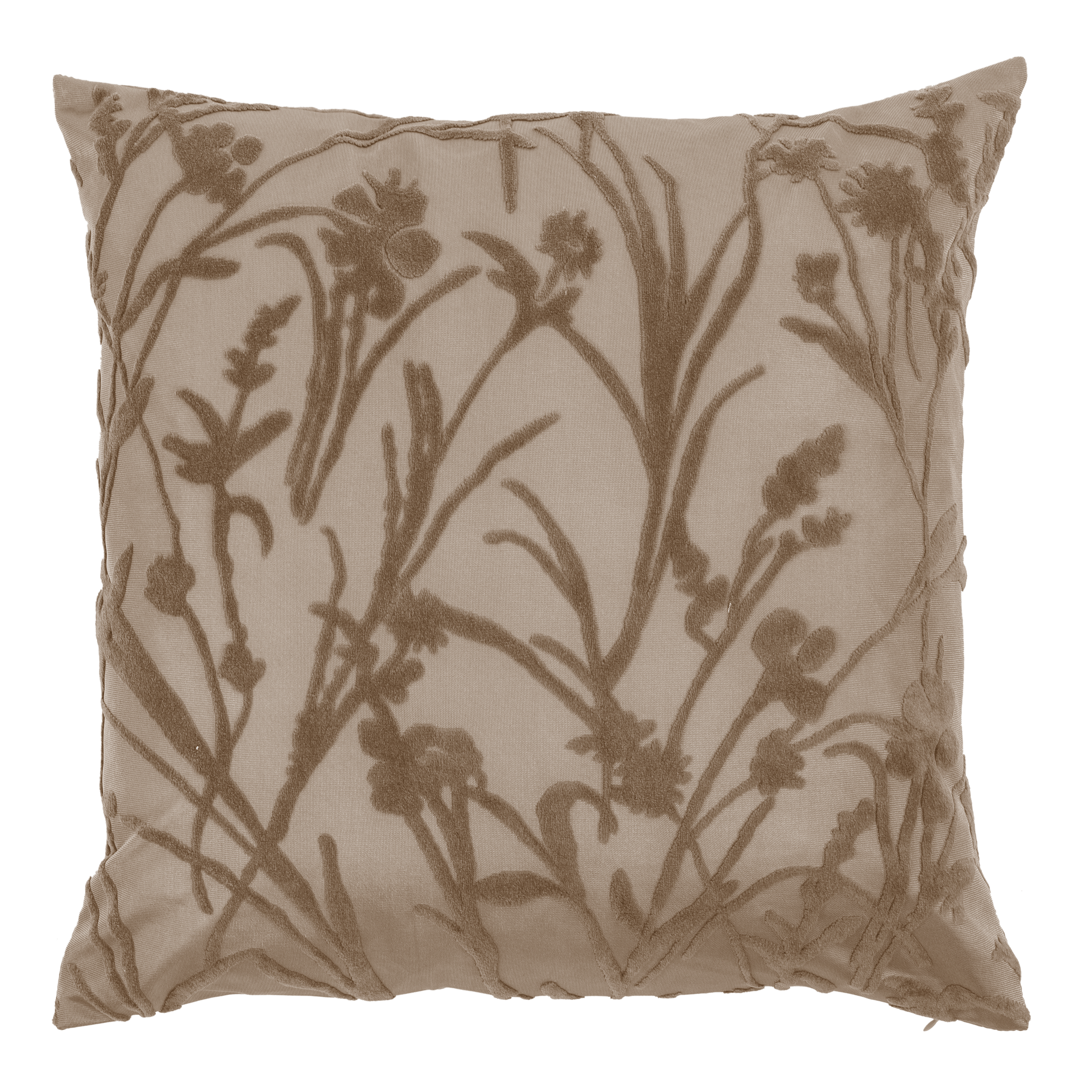 Cushion (filled) IRIS 45X45CM, taupe